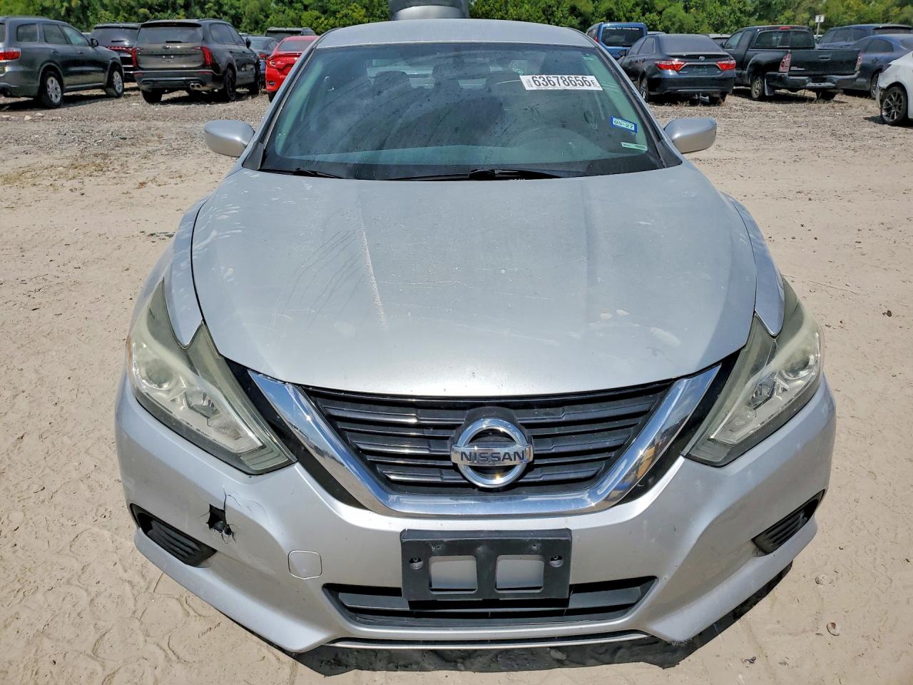 2017 Nissan Altima 2.5 S Серебряный vin: 1N4AL3AP7HN344485