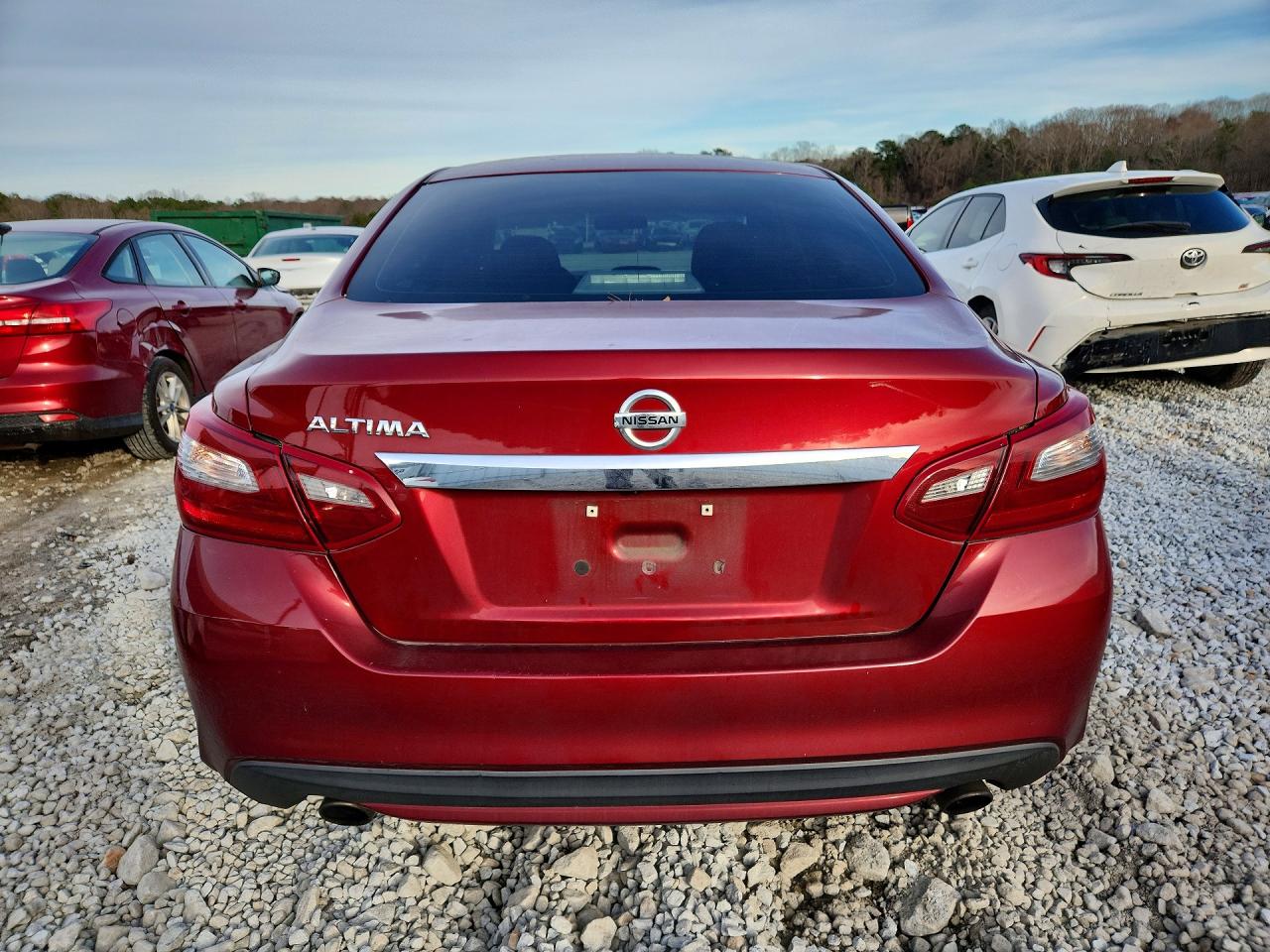 2018 Nissan Altima 2.5 Maroon vin: 1N4AL3AP7JC111790