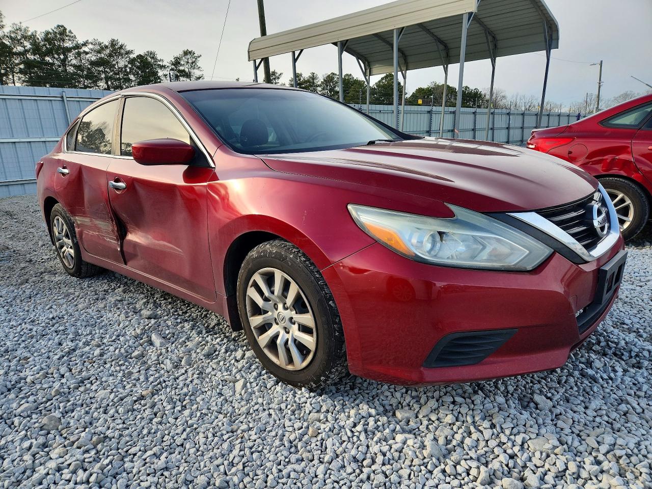 2018 Nissan Altima 2.5 Maroon vin: 1N4AL3AP7JC111790