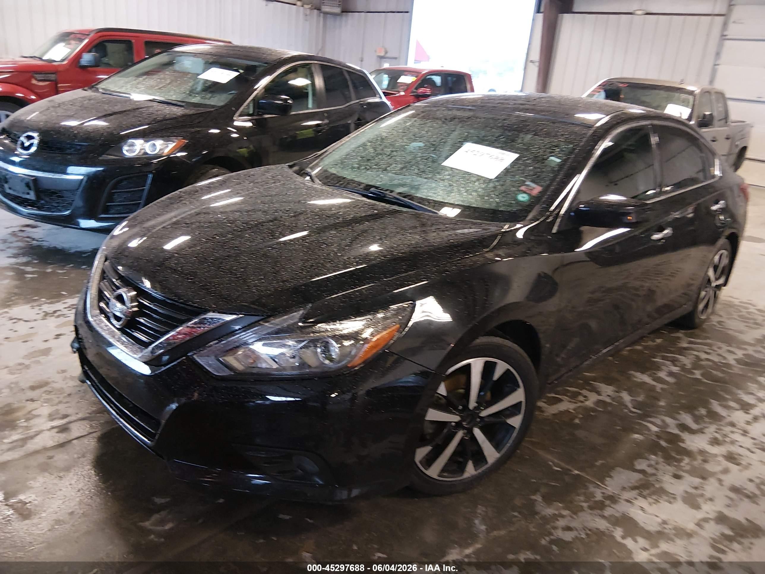 2018 Nissan Altima 2.5 Sr Черный vin: 1N4AL3AP7JC121803