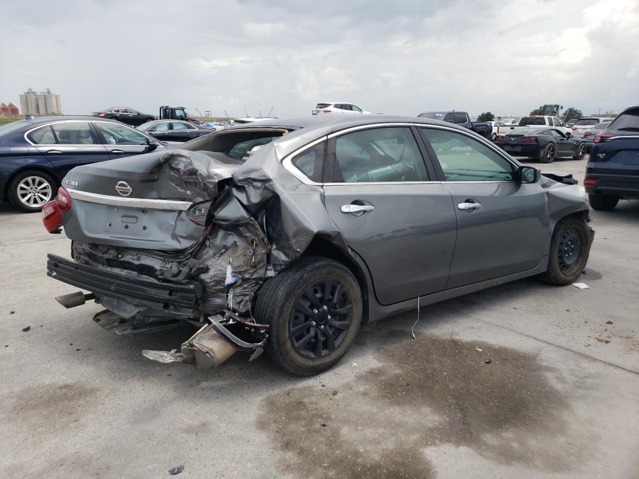 2018 Nissan Altima 2.5 Серый vin: 1N4AL3AP7JC155286