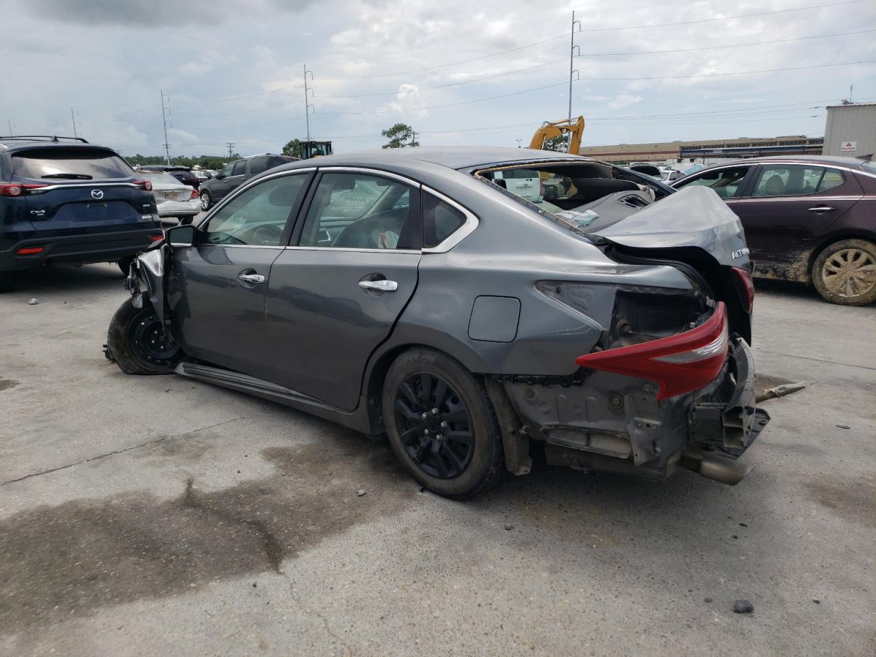 2018 Nissan Altima 2.5 Серый vin: 1N4AL3AP7JC155286
