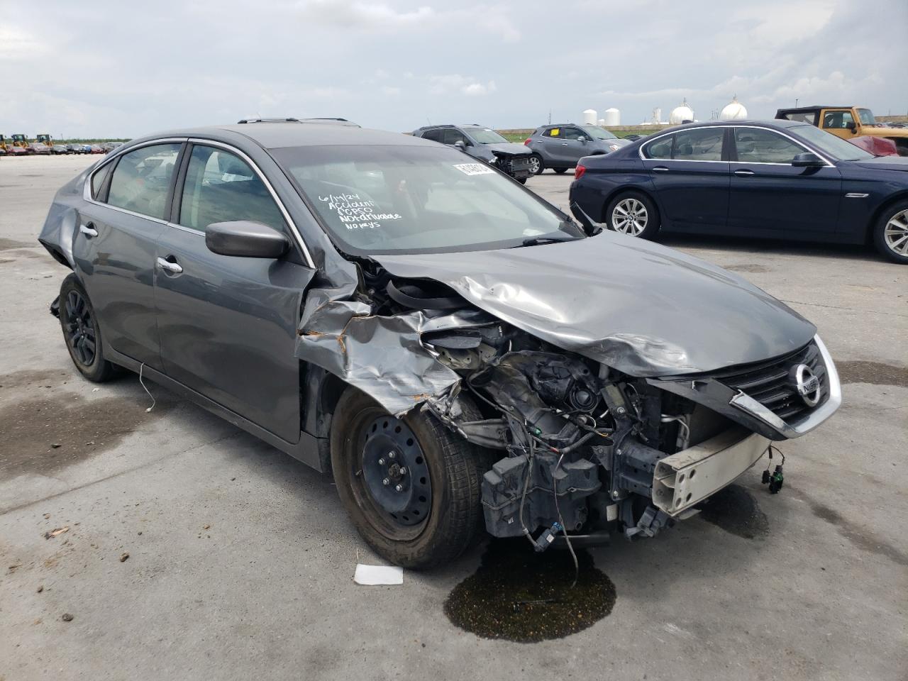 2018 Nissan Altima 2.5 Серый vin: 1N4AL3AP7JC155286
