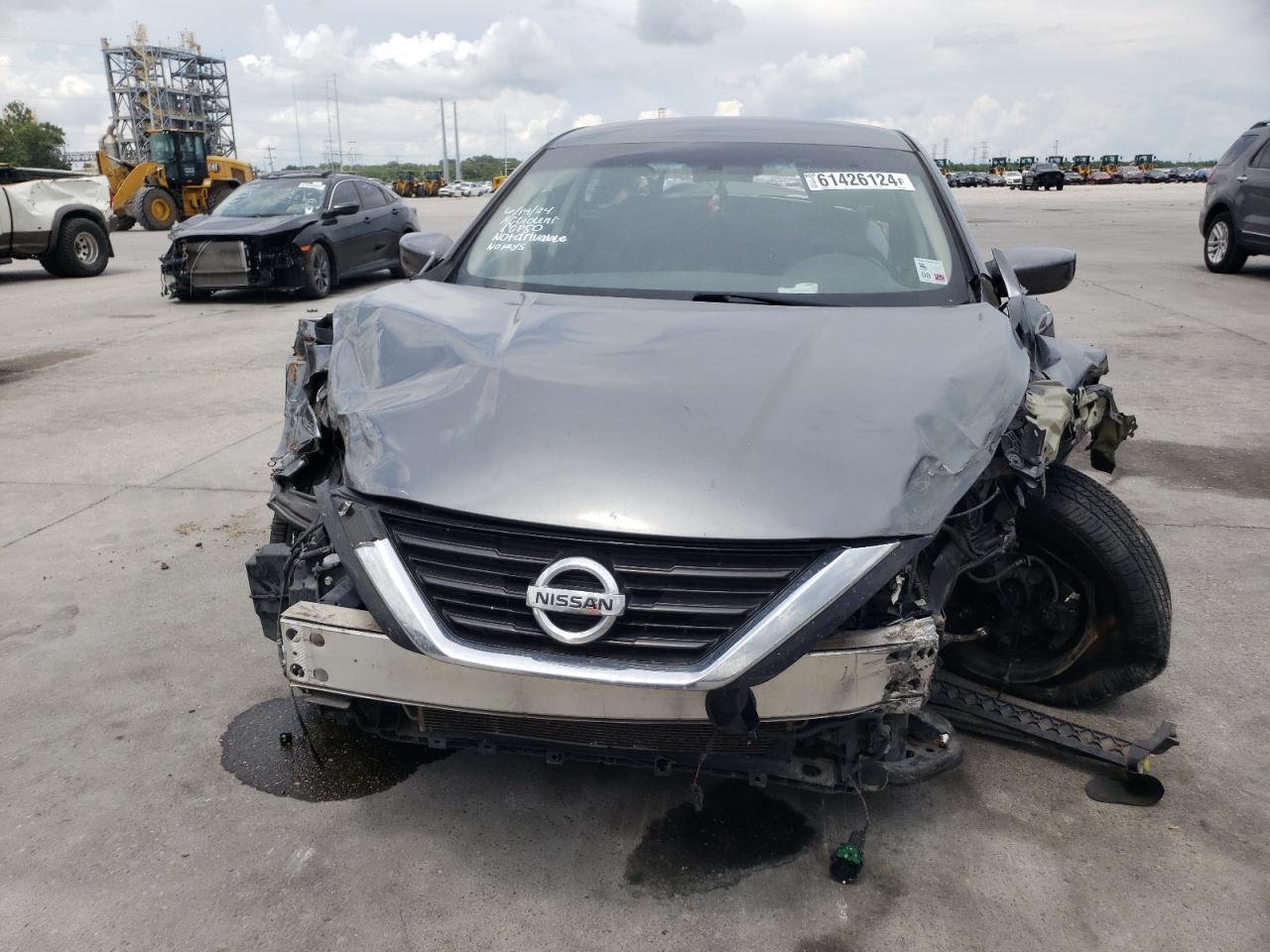 2018 Nissan Altima 2.5 Серый vin: 1N4AL3AP7JC155286