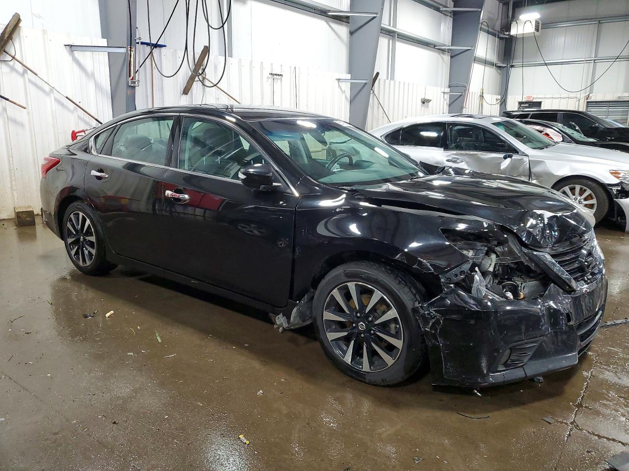 2018 Nissan Altima 2.5 Sl Black vin: 1N4AL3AP7JC171858