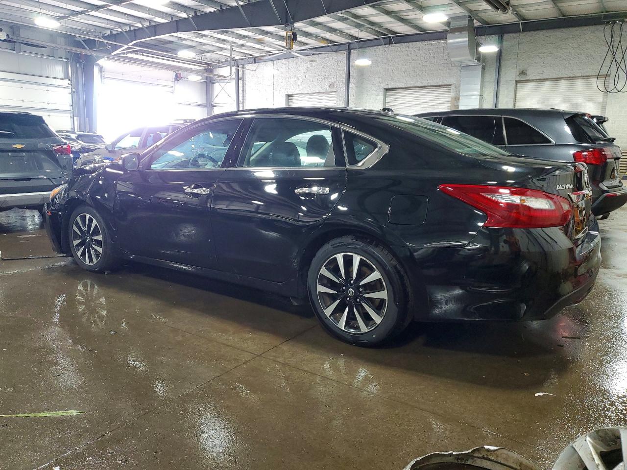 2018 Nissan Altima 2.5 Sl Black vin: 1N4AL3AP7JC171858