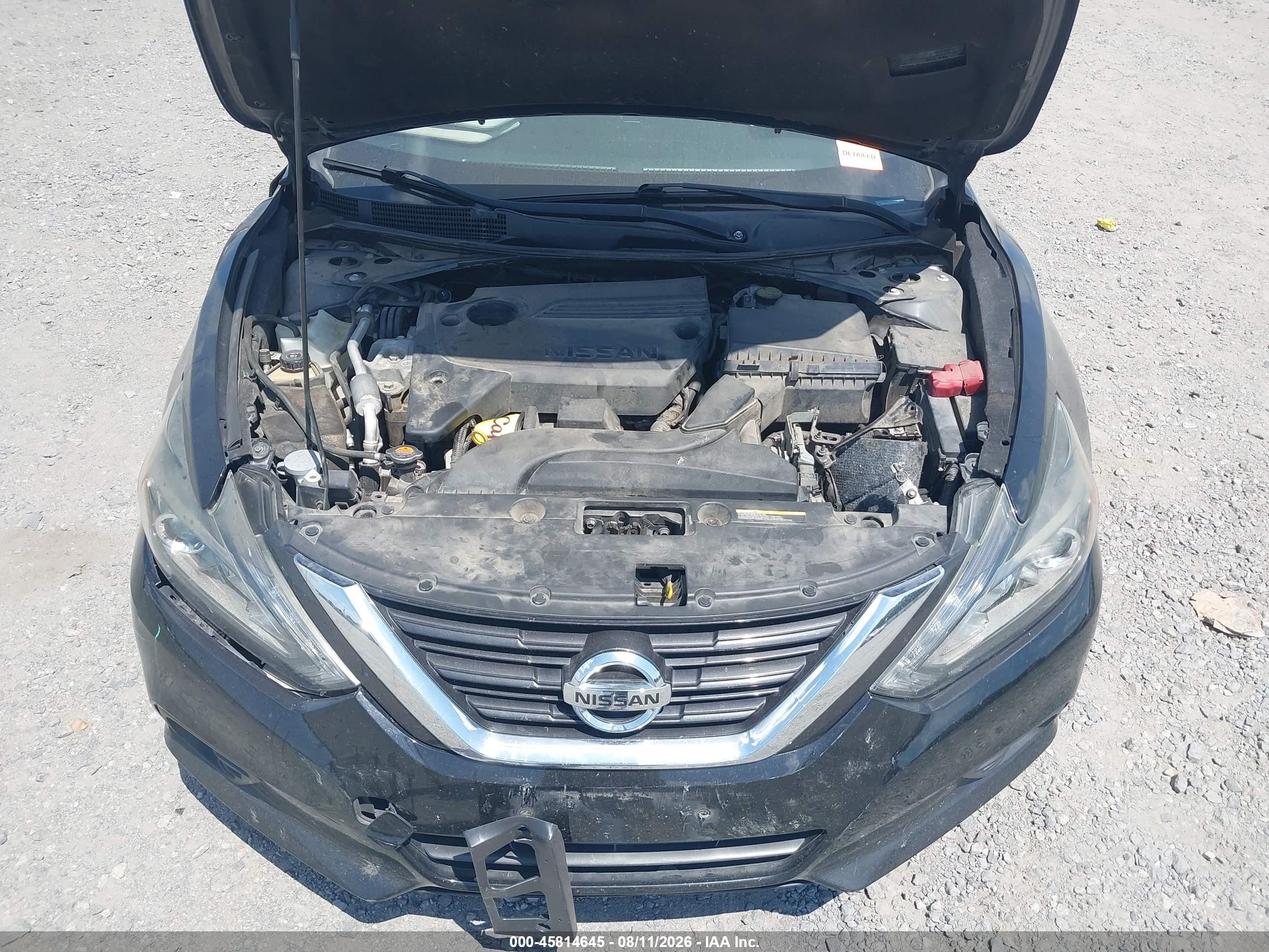 2018 Nissan Altima 2.5 Sl Черный vin: 1N4AL3AP7JC195173