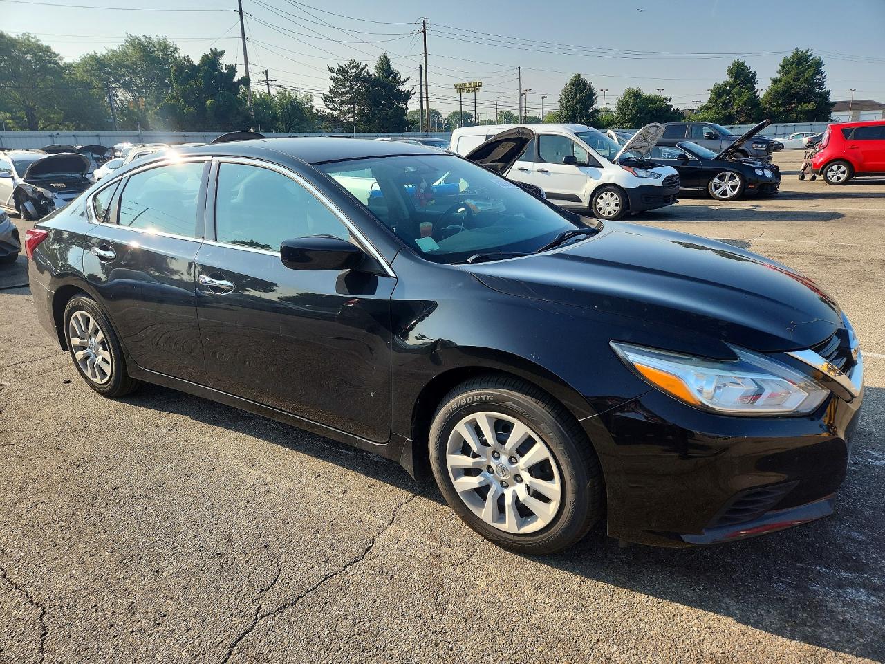 2018 Nissan Altima 2.5 S Black vin: 1N4AL3AP7JC247790