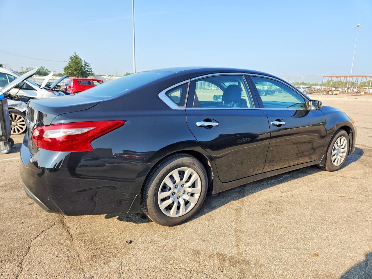 2018 Nissan Altima 2.5 S Black vin: 1N4AL3AP7JC247790
