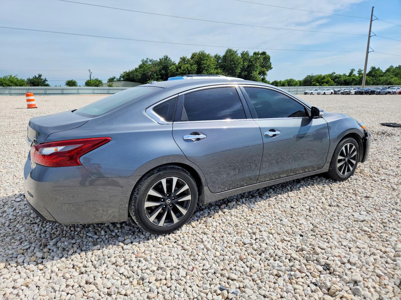 2018 Nissan Altima 2.5 Sl Gray vin: 1N4AL3AP7JC281065
