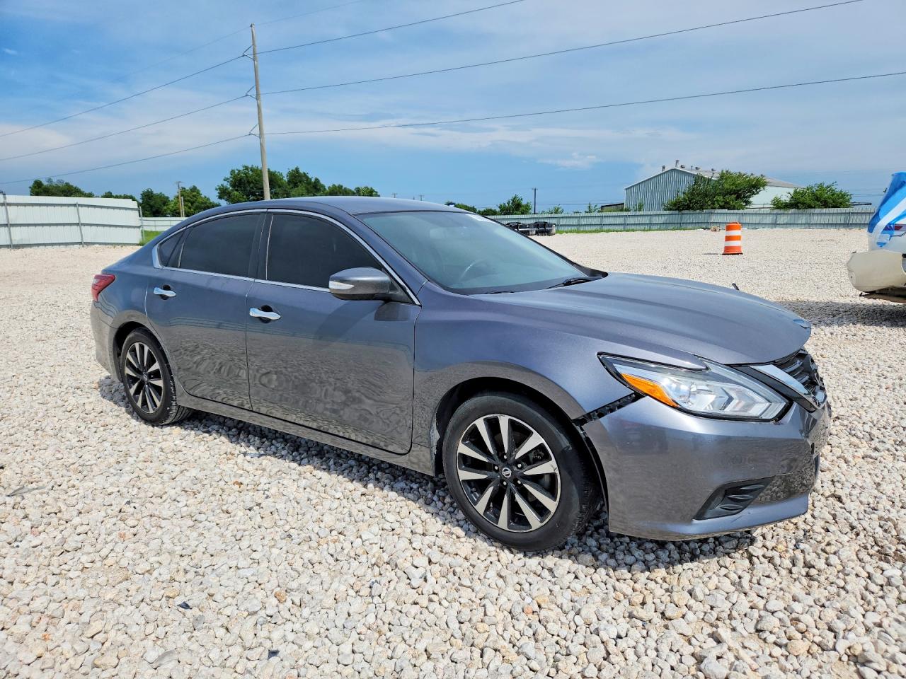 2018 Nissan Altima 2.5 Sl Gray vin: 1N4AL3AP7JC281065