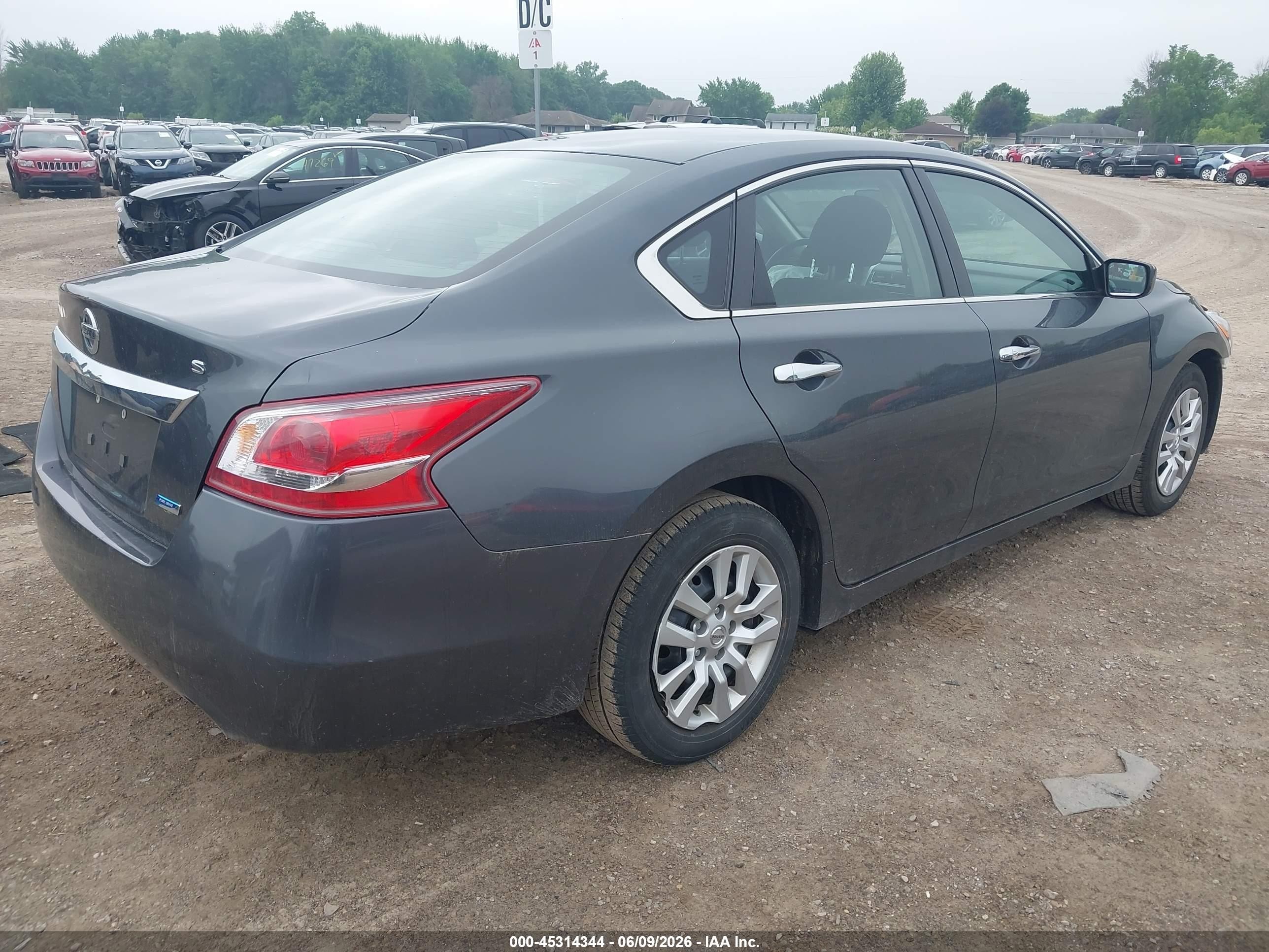 2013 Nissan Altima 2.5 S Серый vin: 1N4AL3AP8DC103802