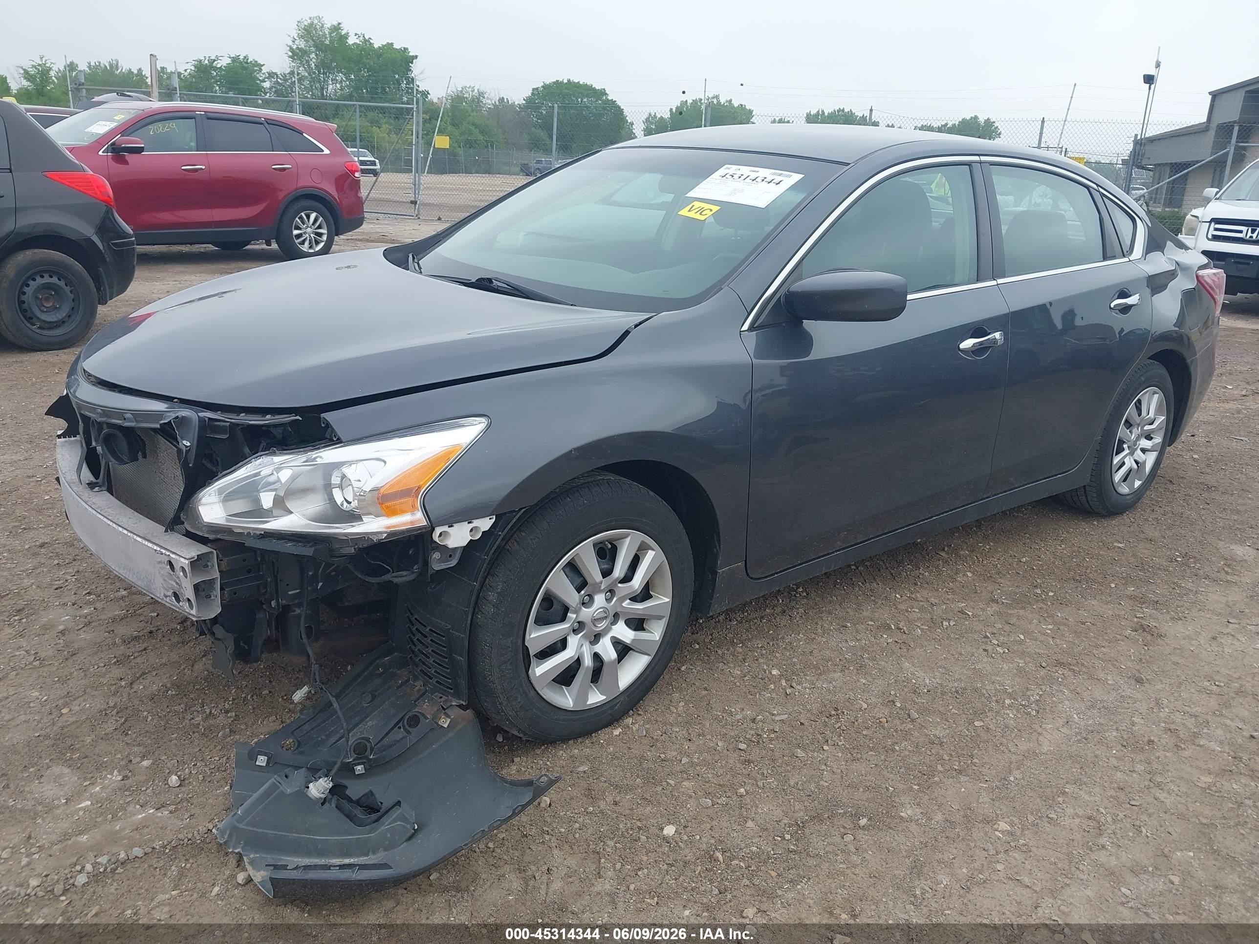 2013 Nissan Altima 2.5 S Серый vin: 1N4AL3AP8DC103802