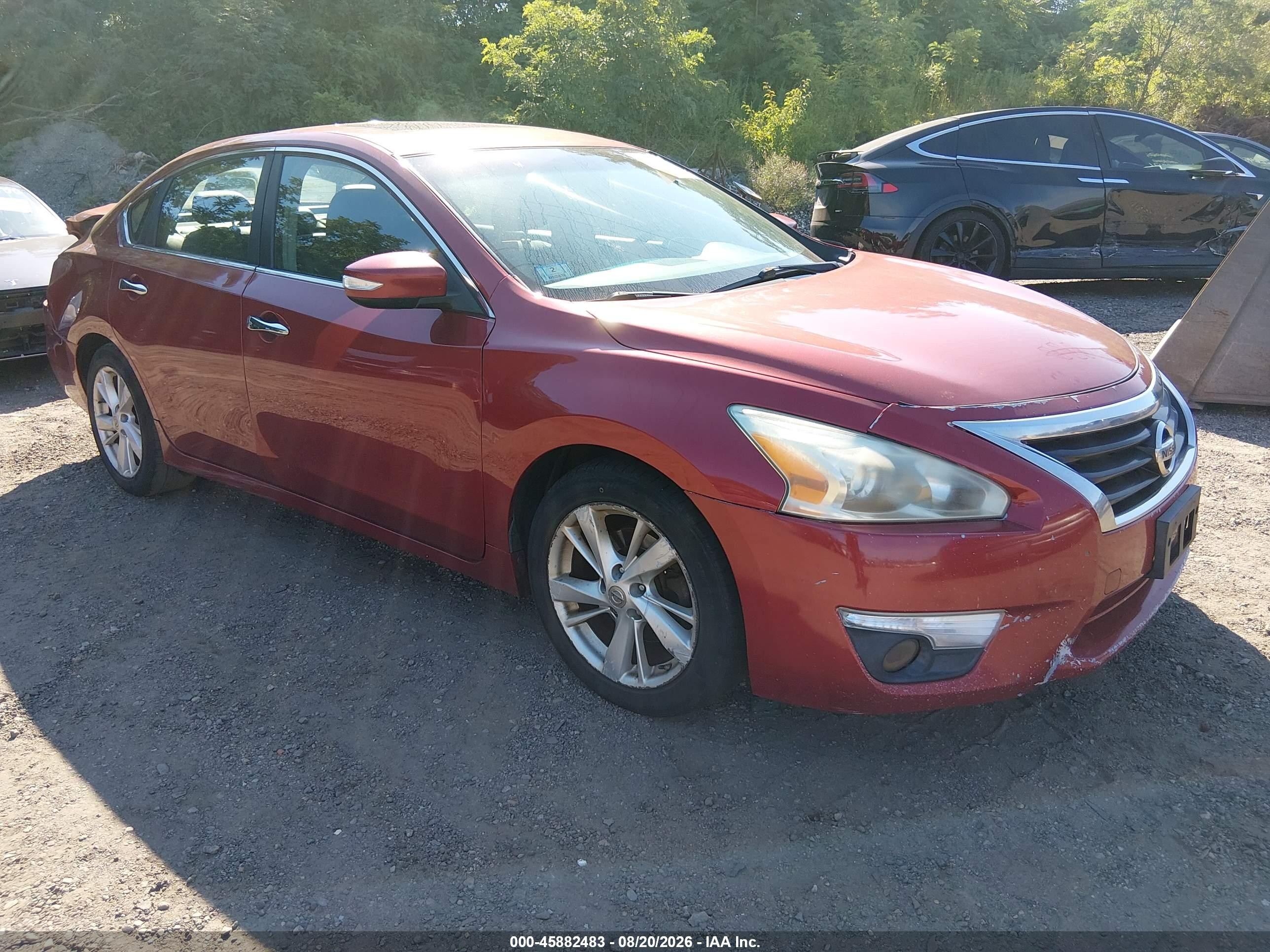 2013 Nissan Altima 2.5 Sl Красный vin: 1N4AL3AP8DC105551