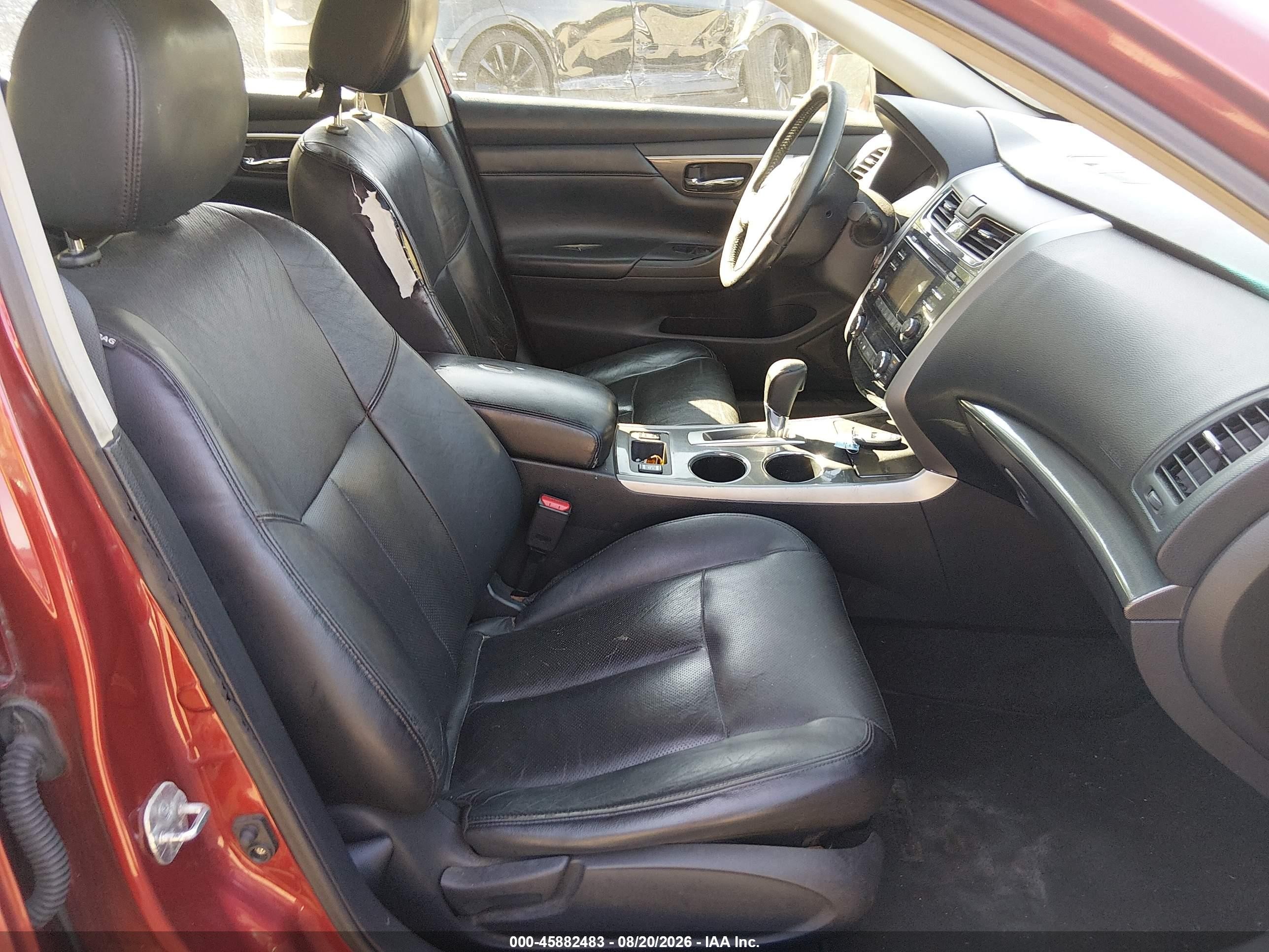 2013 Nissan Altima 2.5 Sl Red vin: 1N4AL3AP8DC105551