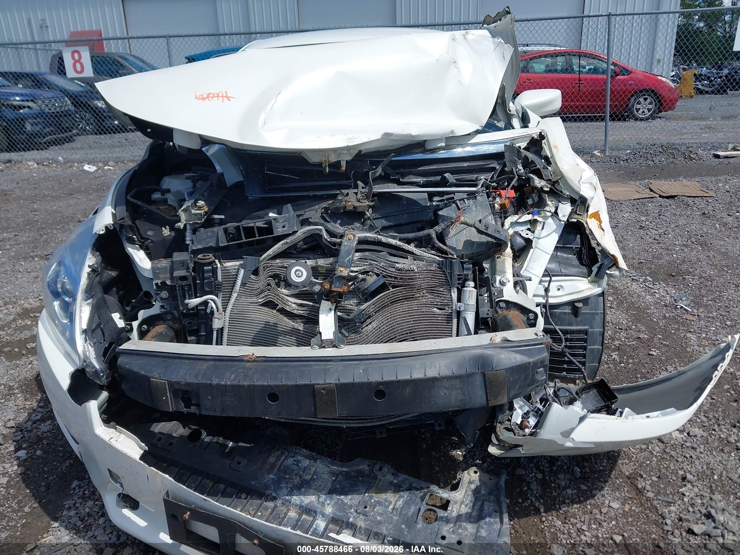 2013 Nissan Altima 2.5 S White vin: 1N4AL3AP8DC108451