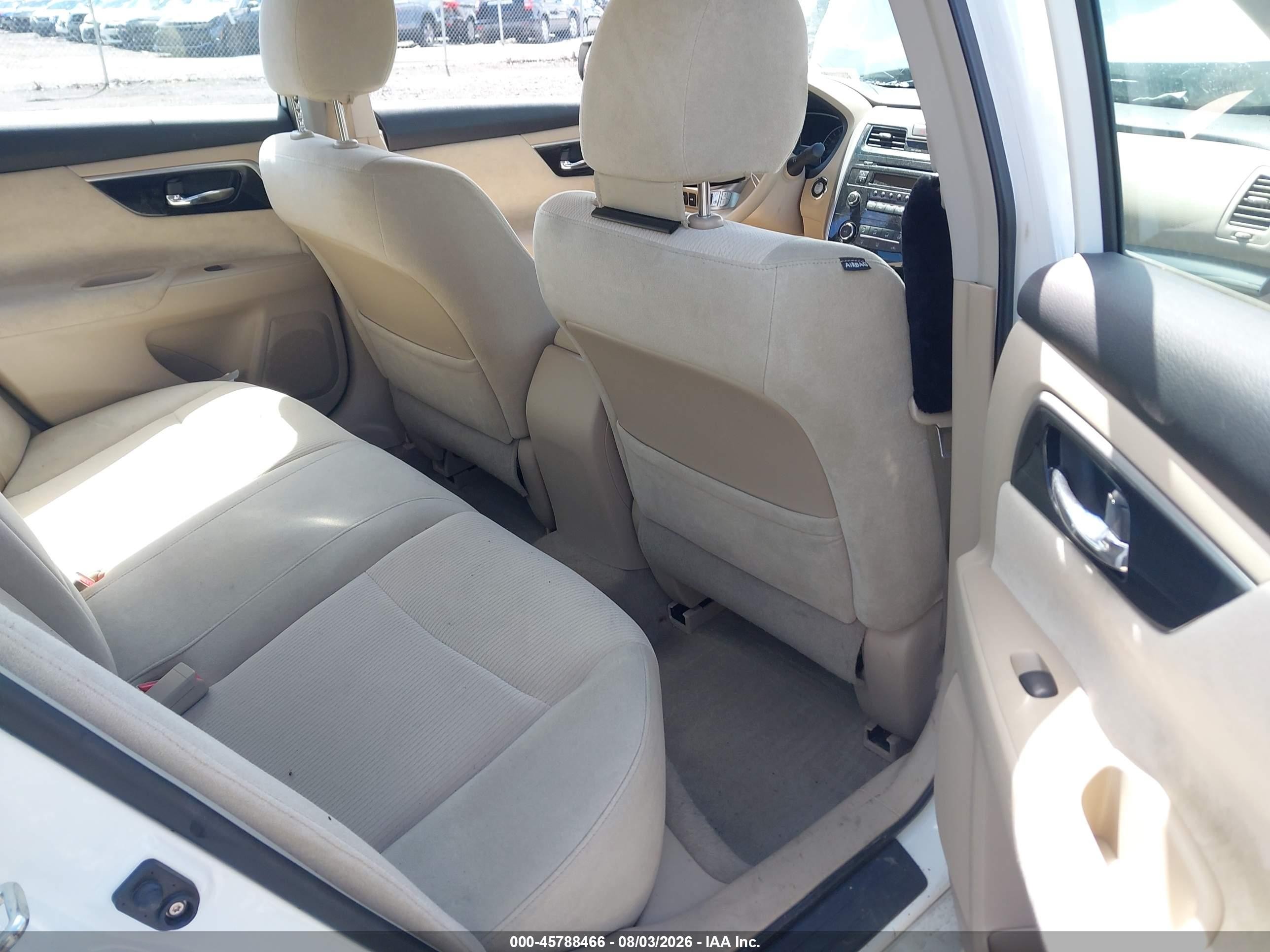 2013 Nissan Altima 2.5 S White vin: 1N4AL3AP8DC108451