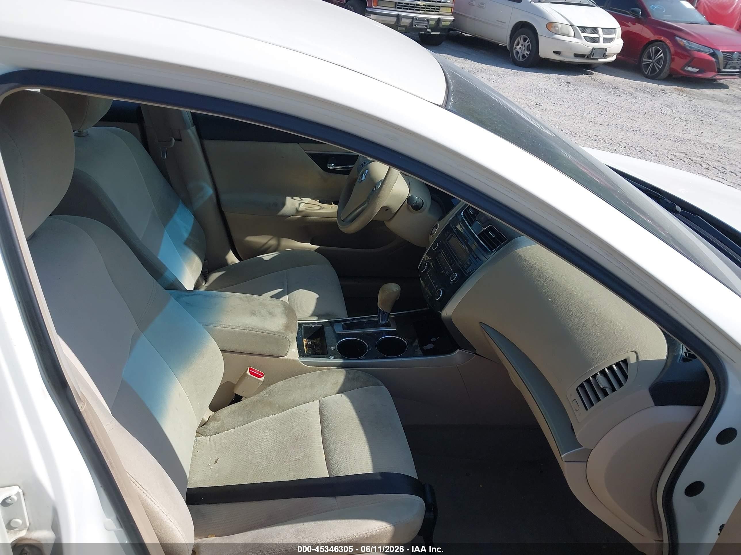 2013 Nissan Altima 2.5 S Белый vin: 1N4AL3AP8DC116534