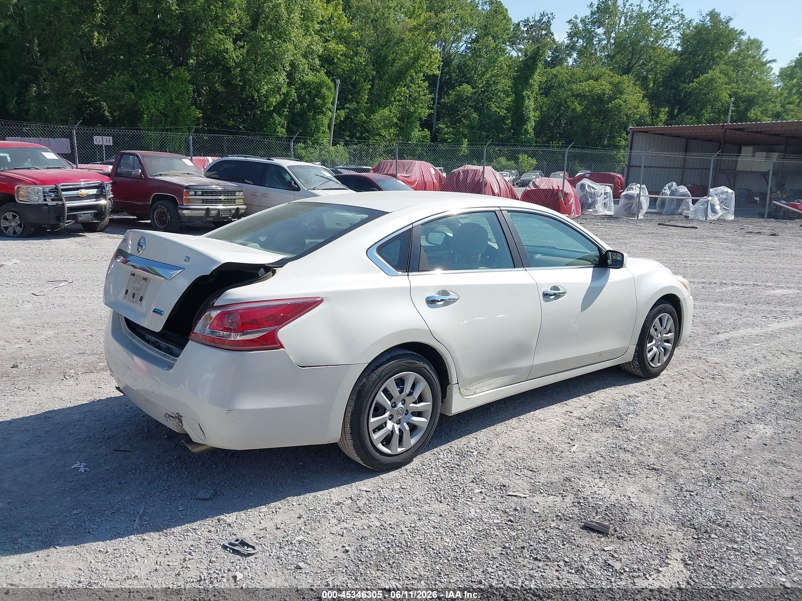 2013 Nissan Altima 2.5 S Белый vin: 1N4AL3AP8DC116534