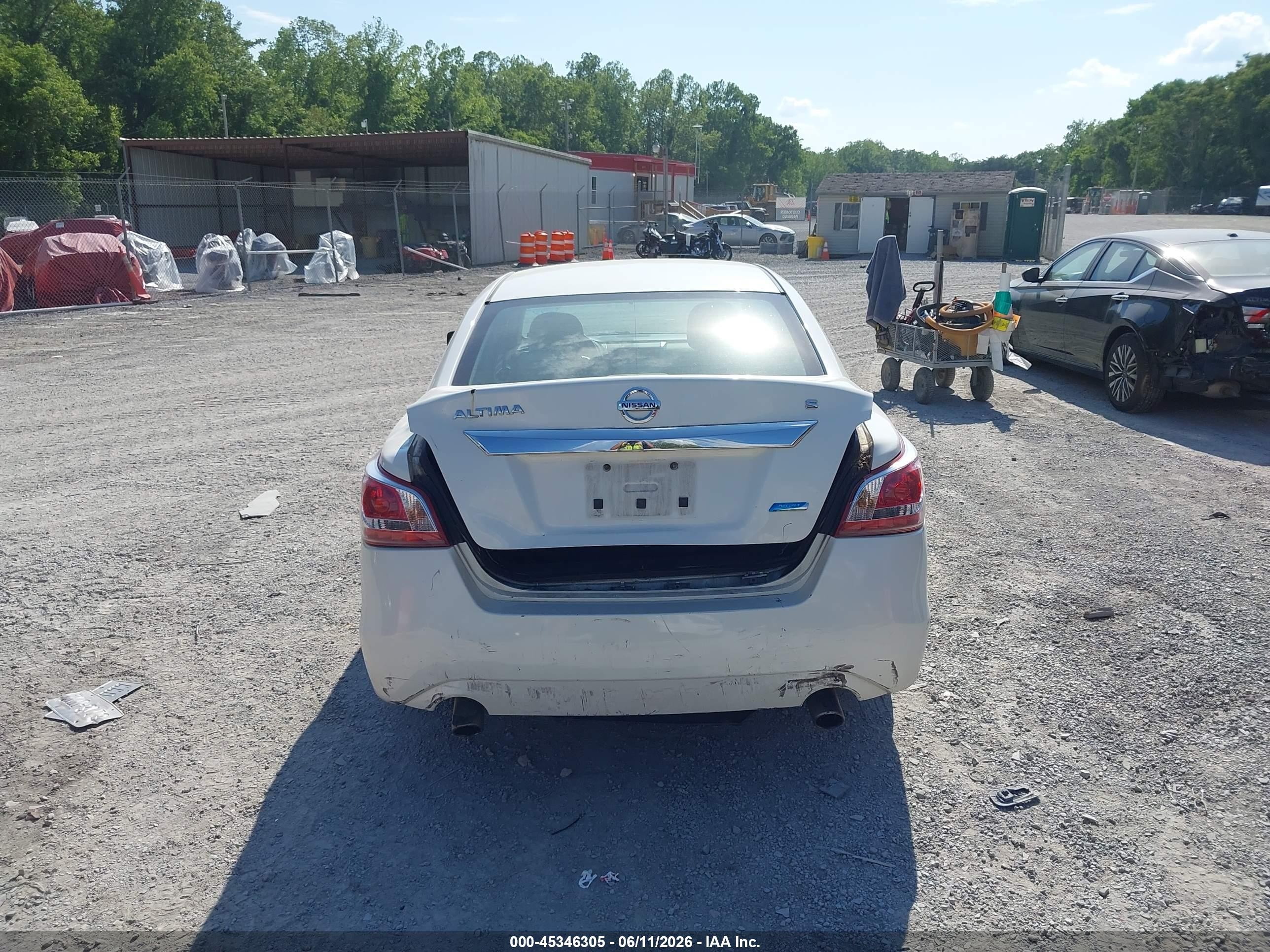 2013 Nissan Altima 2.5 S Белый vin: 1N4AL3AP8DC116534