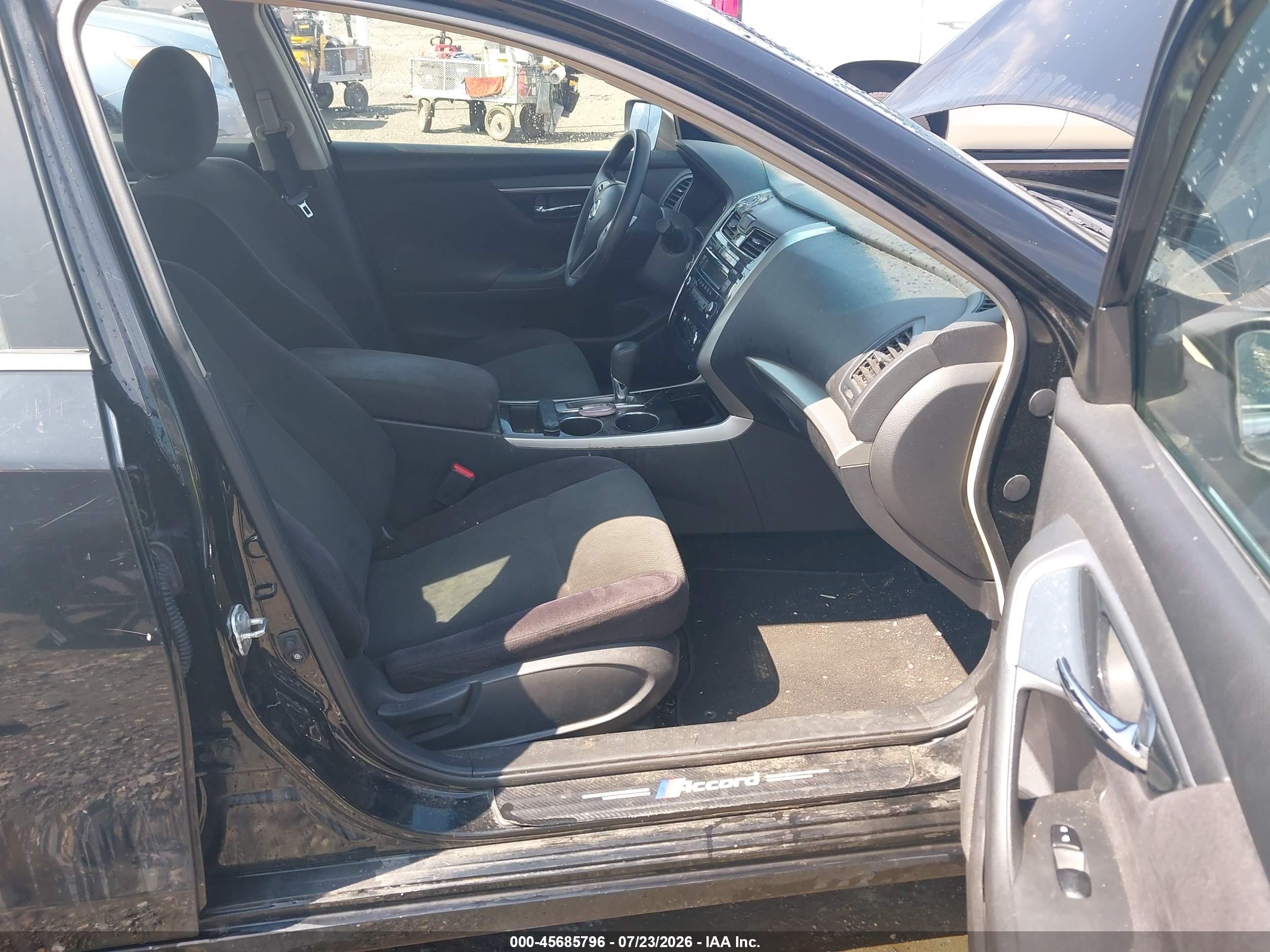 2013 Nissan Altima 2.5 S Black vin: 1N4AL3AP8DC132488