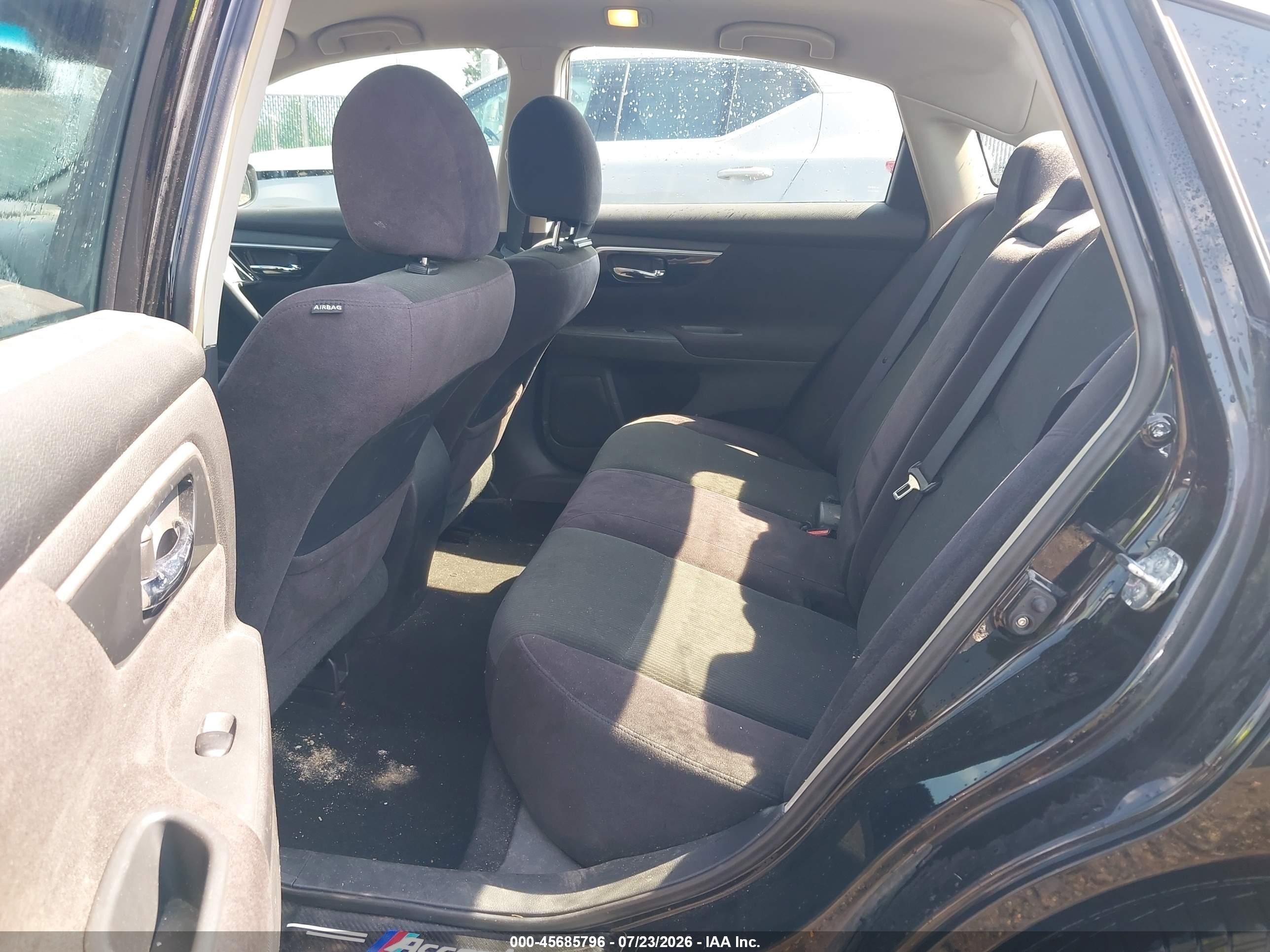 2013 Nissan Altima 2.5 S Black vin: 1N4AL3AP8DC132488