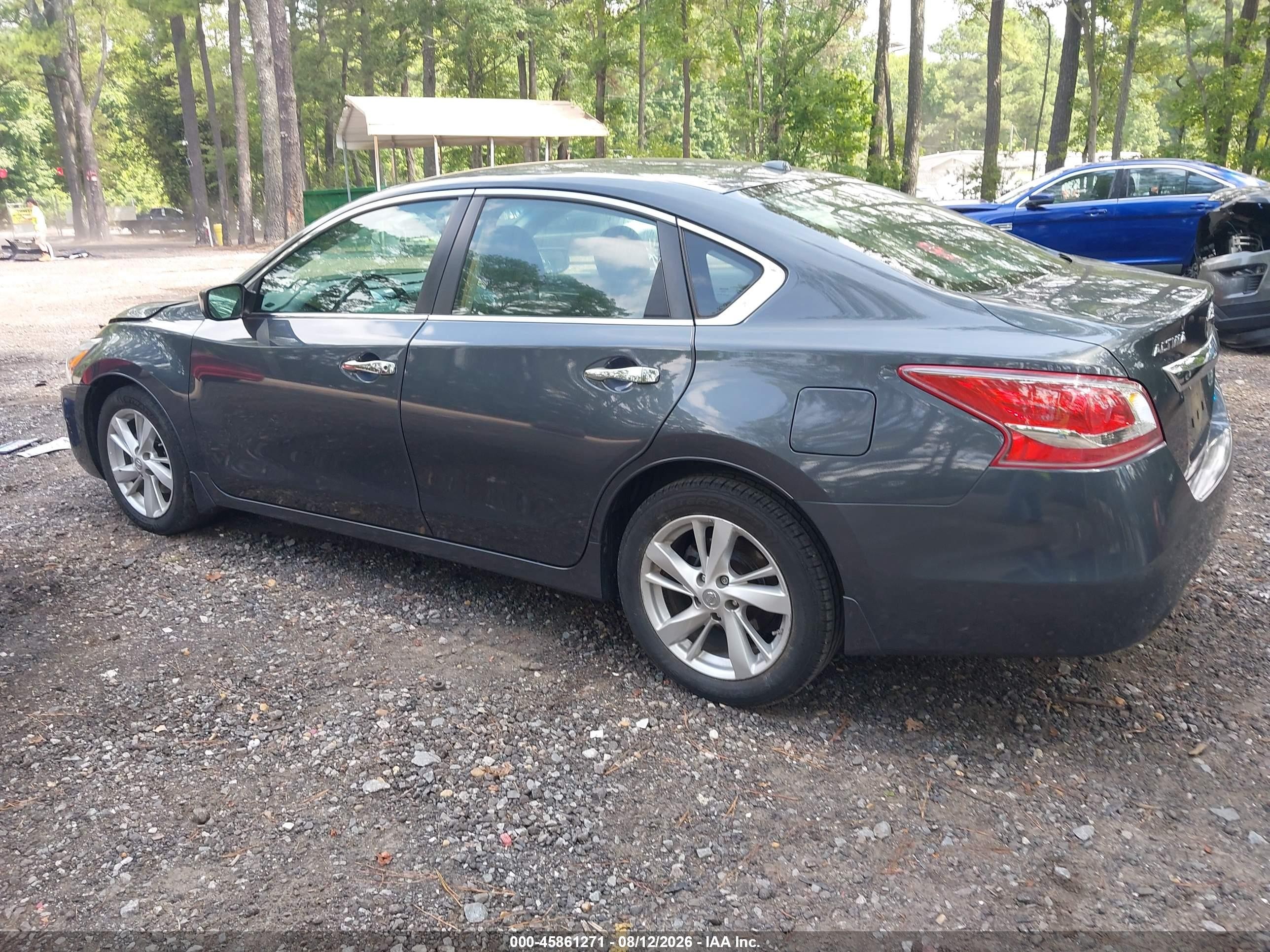 2013 Nissan Altima 2.5 Sv Gray vin: 1N4AL3AP8DC132846