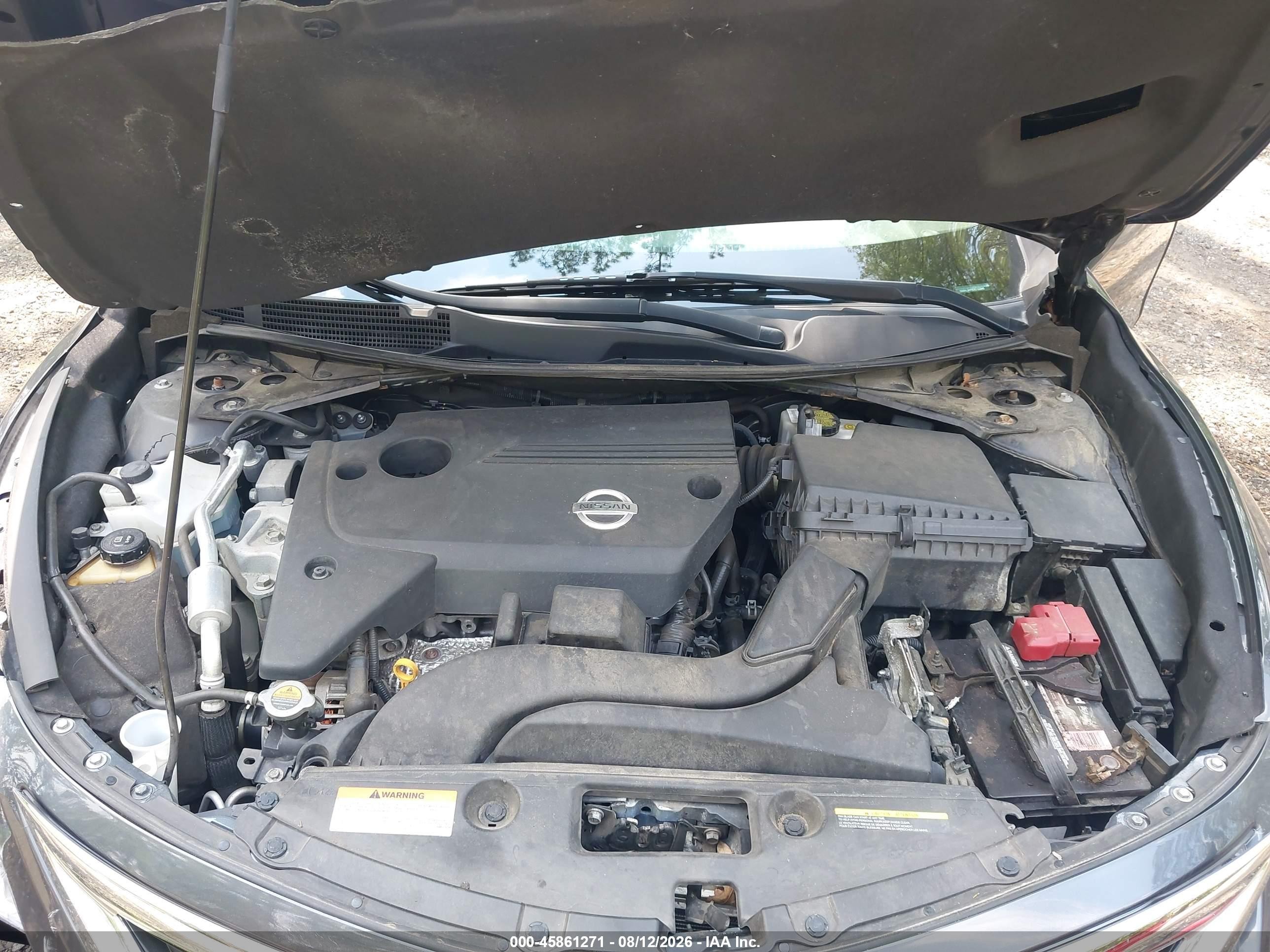 2013 Nissan Altima 2.5 Sv Gray vin: 1N4AL3AP8DC132846