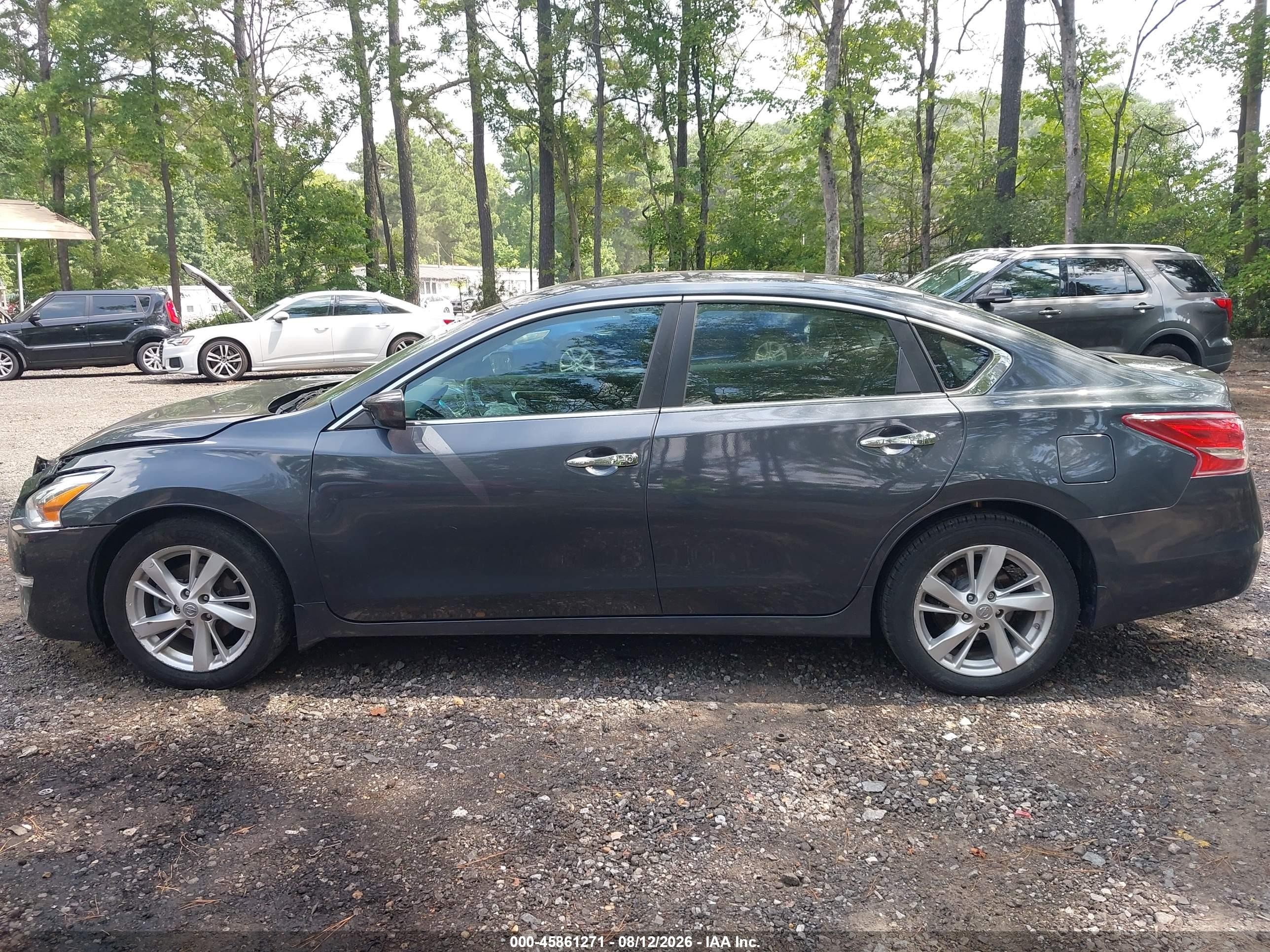 2013 Nissan Altima 2.5 Sv Gray vin: 1N4AL3AP8DC132846