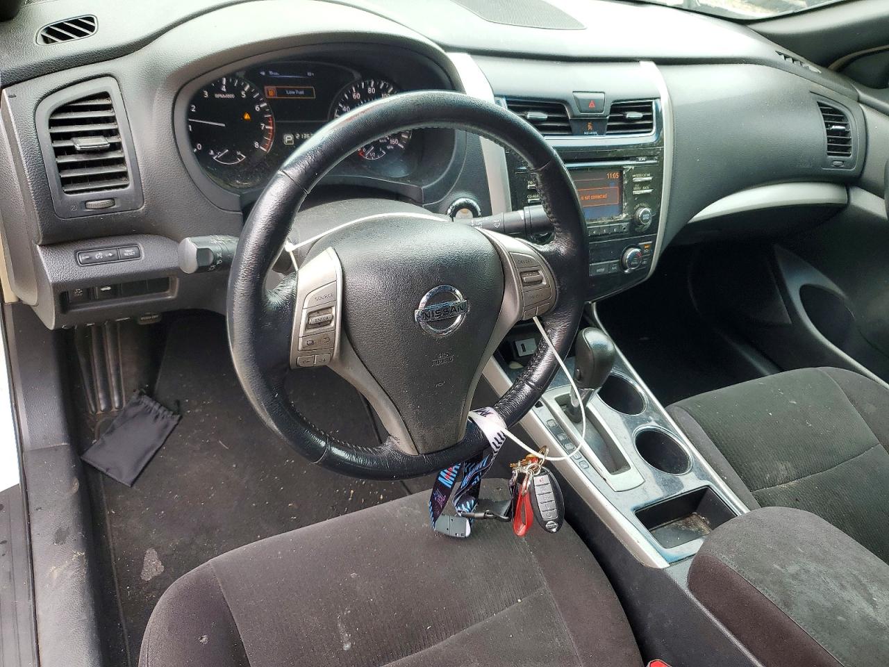 2013 Nissan Altima 2.5 White vin: 1N4AL3AP8DC135326