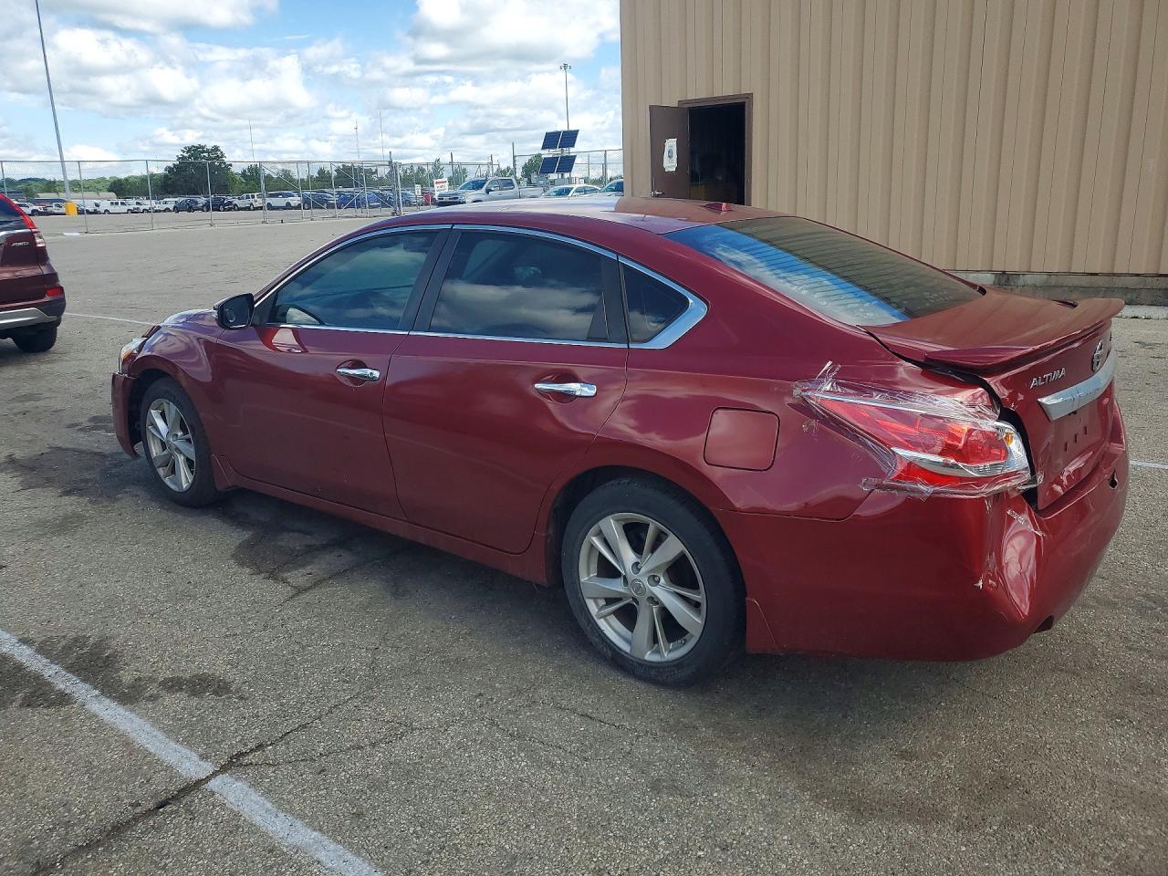 2013 Nissan Altima 2.5 Red vin: 1N4AL3AP8DC137304