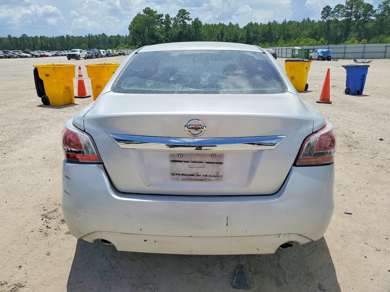 2013 Nissan Altima Silver vin: 1N4AL3AP8DC144690