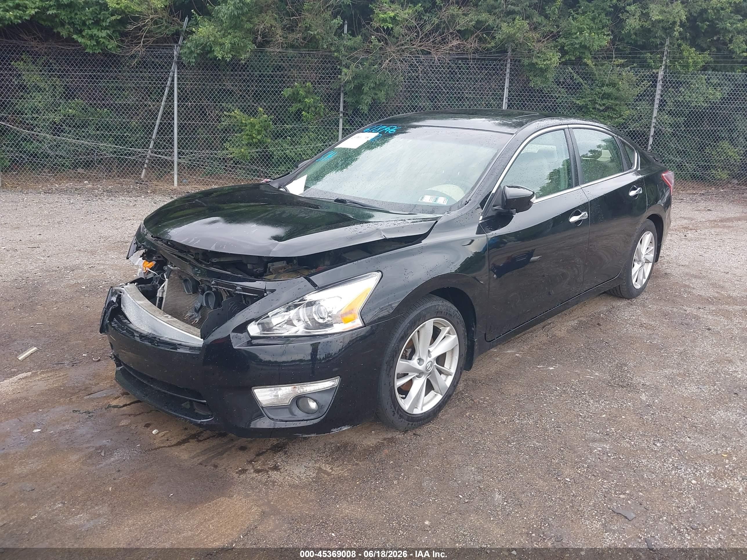 2013 Nissan Altima 2.5 Sl Black vin: 1N4AL3AP8DC146665