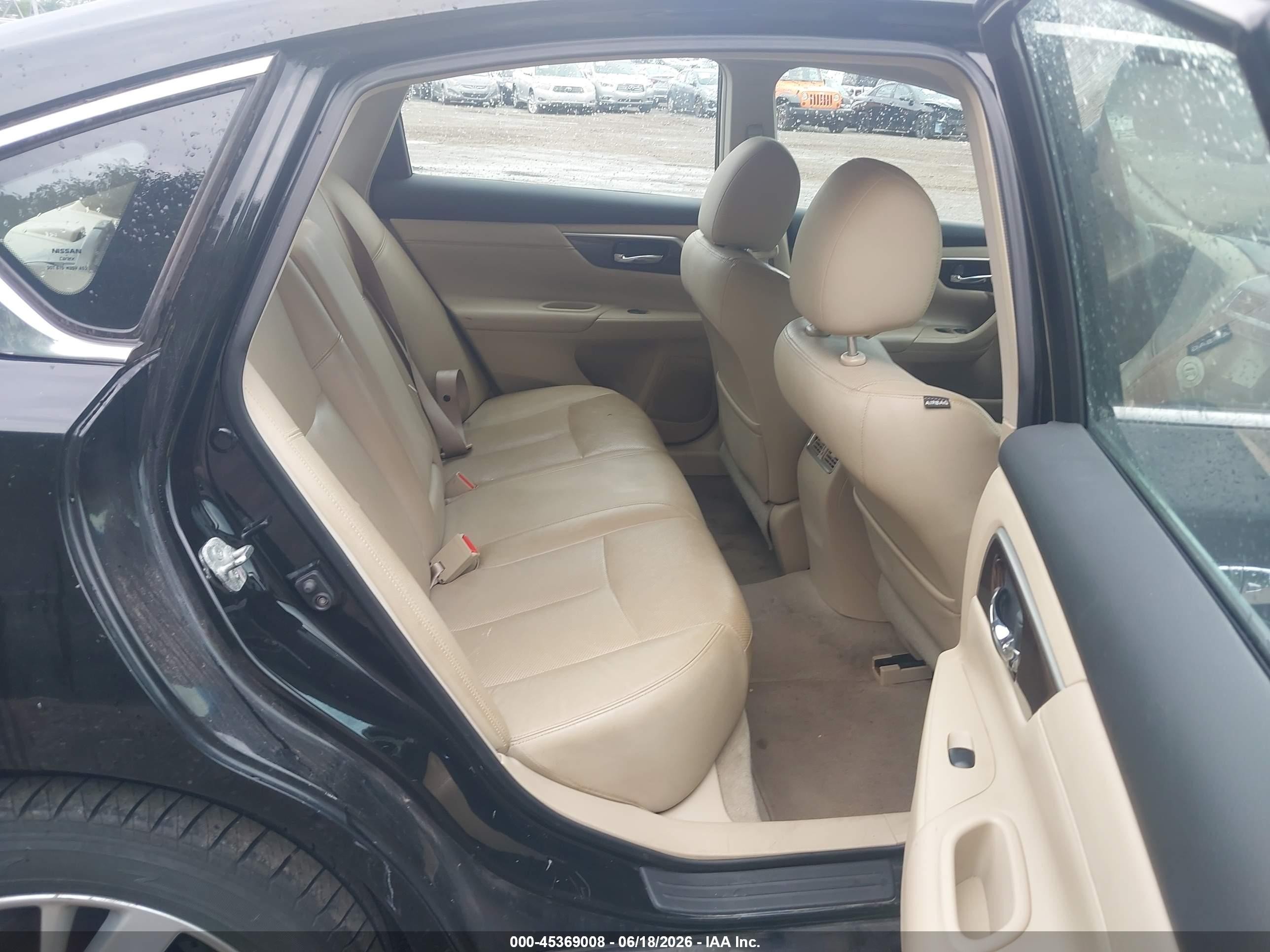 2013 Nissan Altima 2.5 Sl Black vin: 1N4AL3AP8DC146665