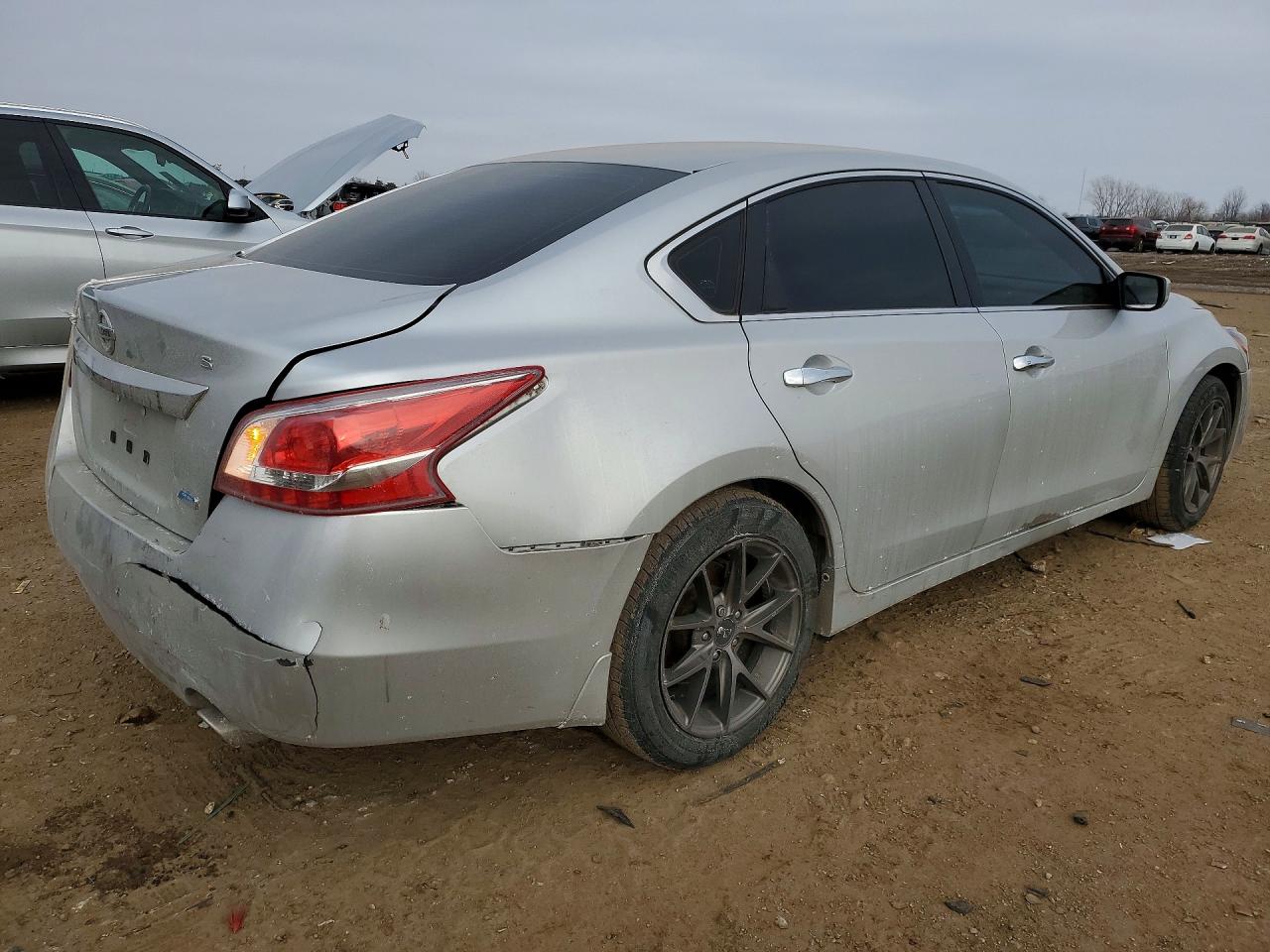 2013 Nissan Altima 2.5 Silver vin: 1N4AL3AP8DC155124