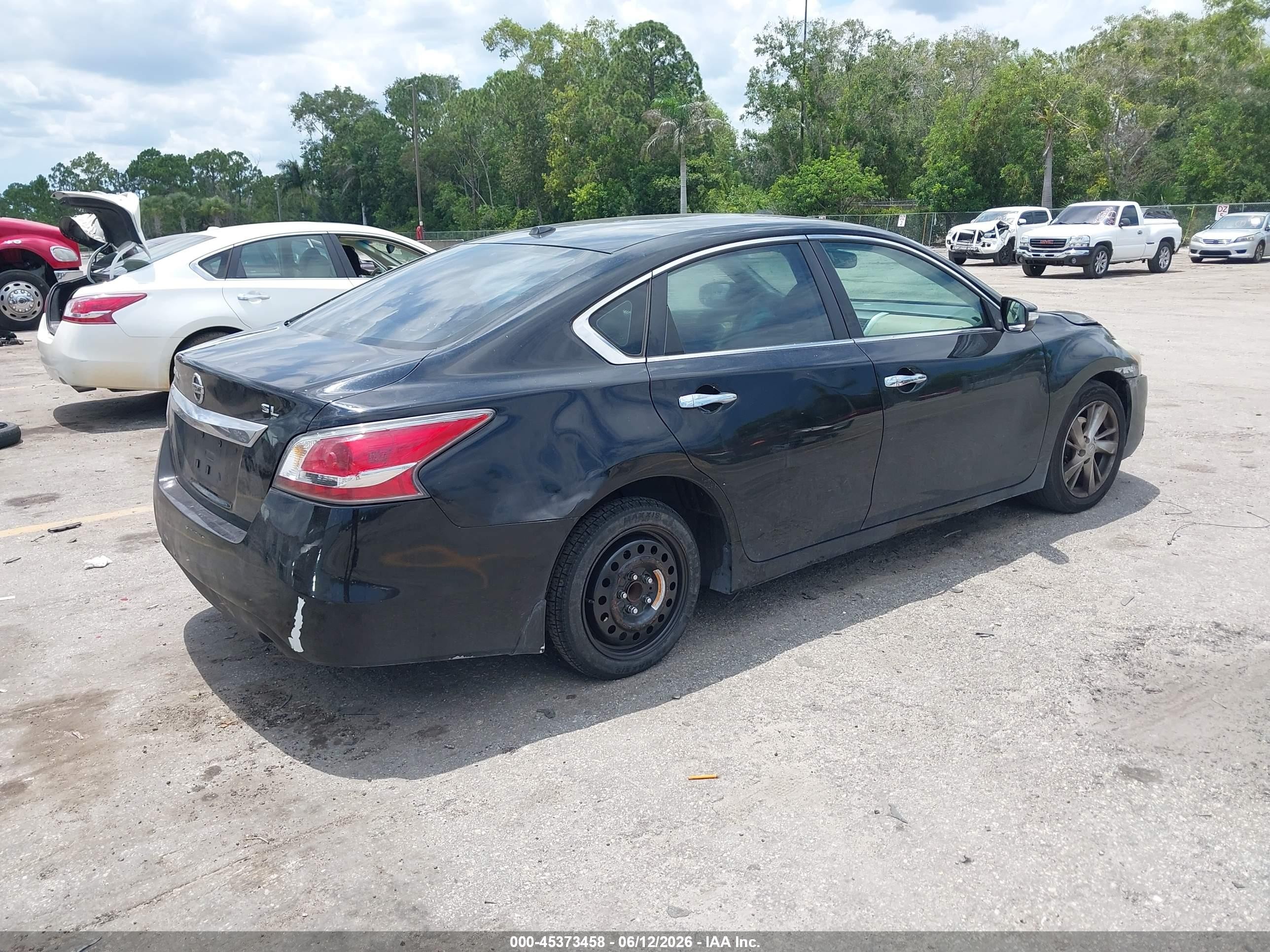2013 Nissan Altima 2.5 Sl Black vin: 1N4AL3AP8DC165345