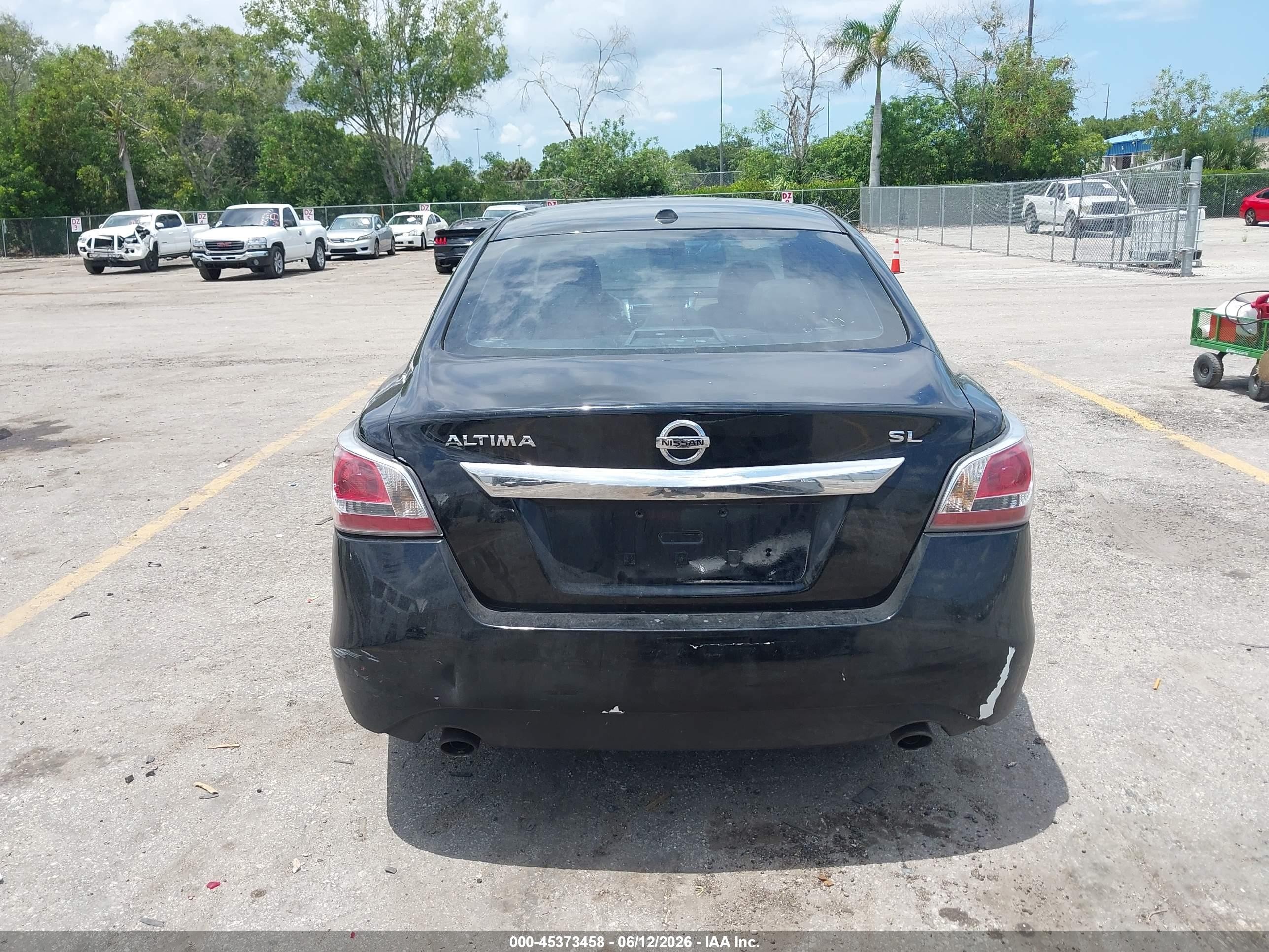 2013 Nissan Altima 2.5 Sl Black vin: 1N4AL3AP8DC165345