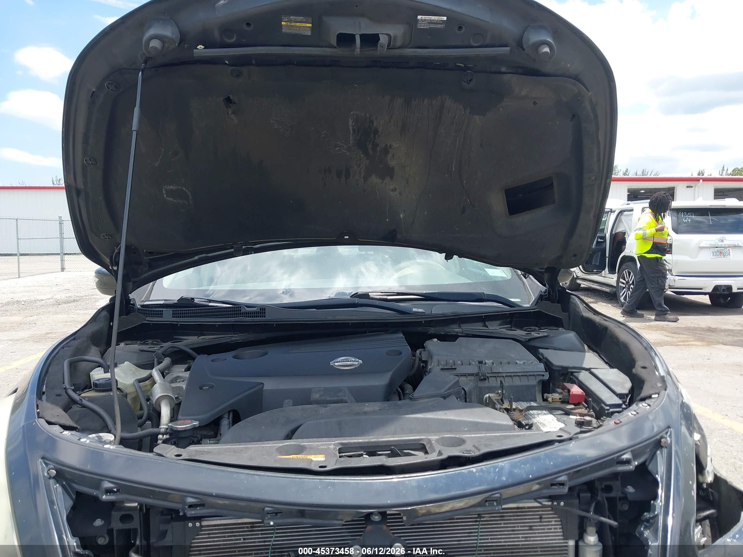2013 Nissan Altima 2.5 Sl Black vin: 1N4AL3AP8DC165345