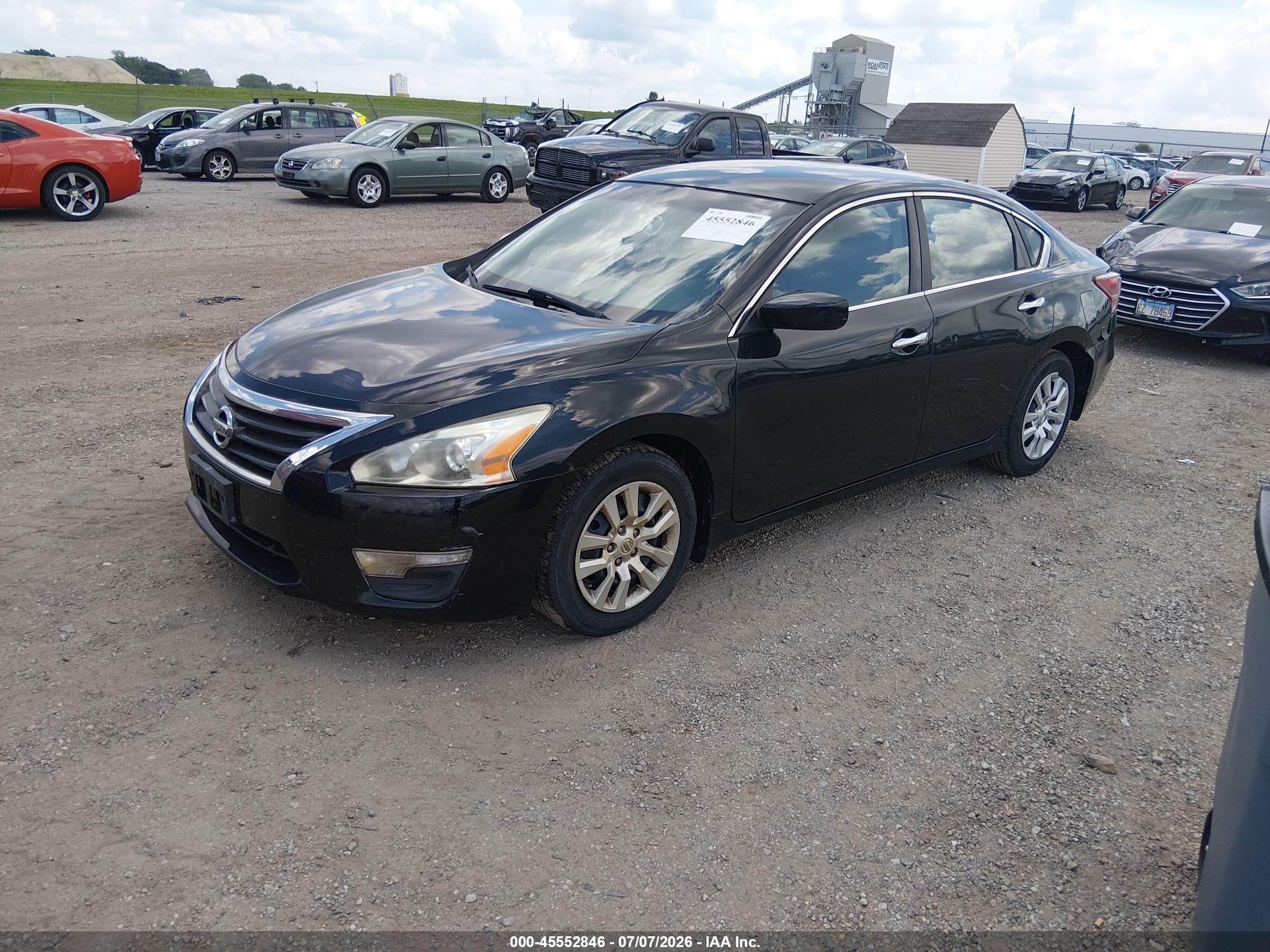 2013 Nissan Altima 2.5 S Black vin: 1N4AL3AP8DC175678