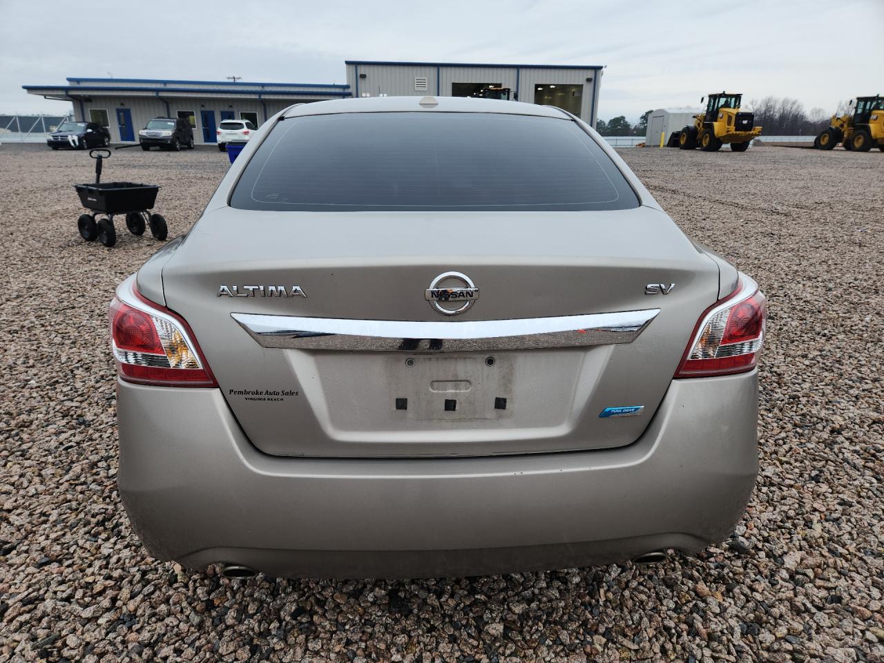2013 Nissan Altima 2.5 Tan vin: 1N4AL3AP8DC199253 Damage: Rear Bumper, Chipped, 3