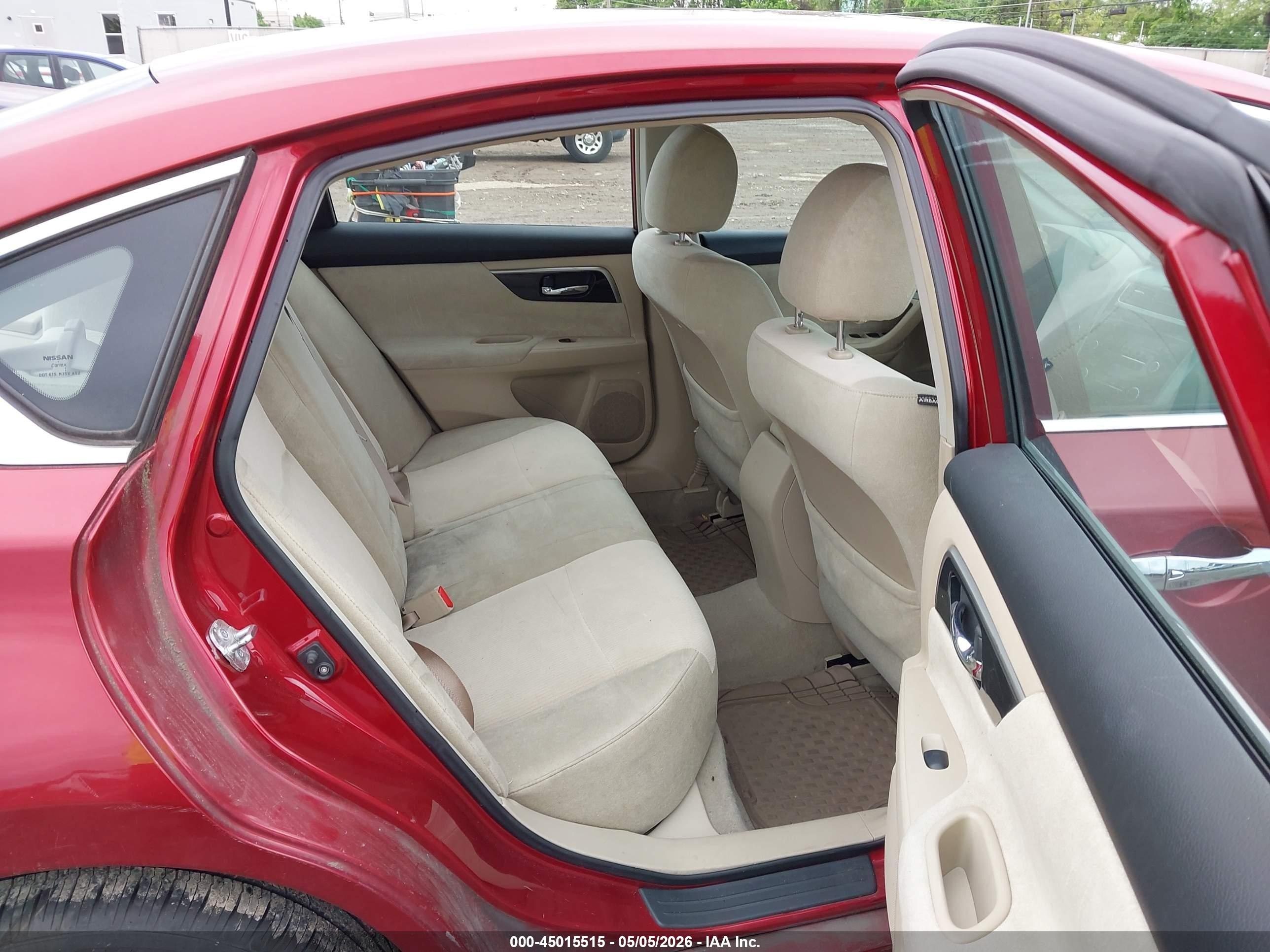 2013 Nissan Altima 2.5 S Красный vin: 1N4AL3AP8DC204984