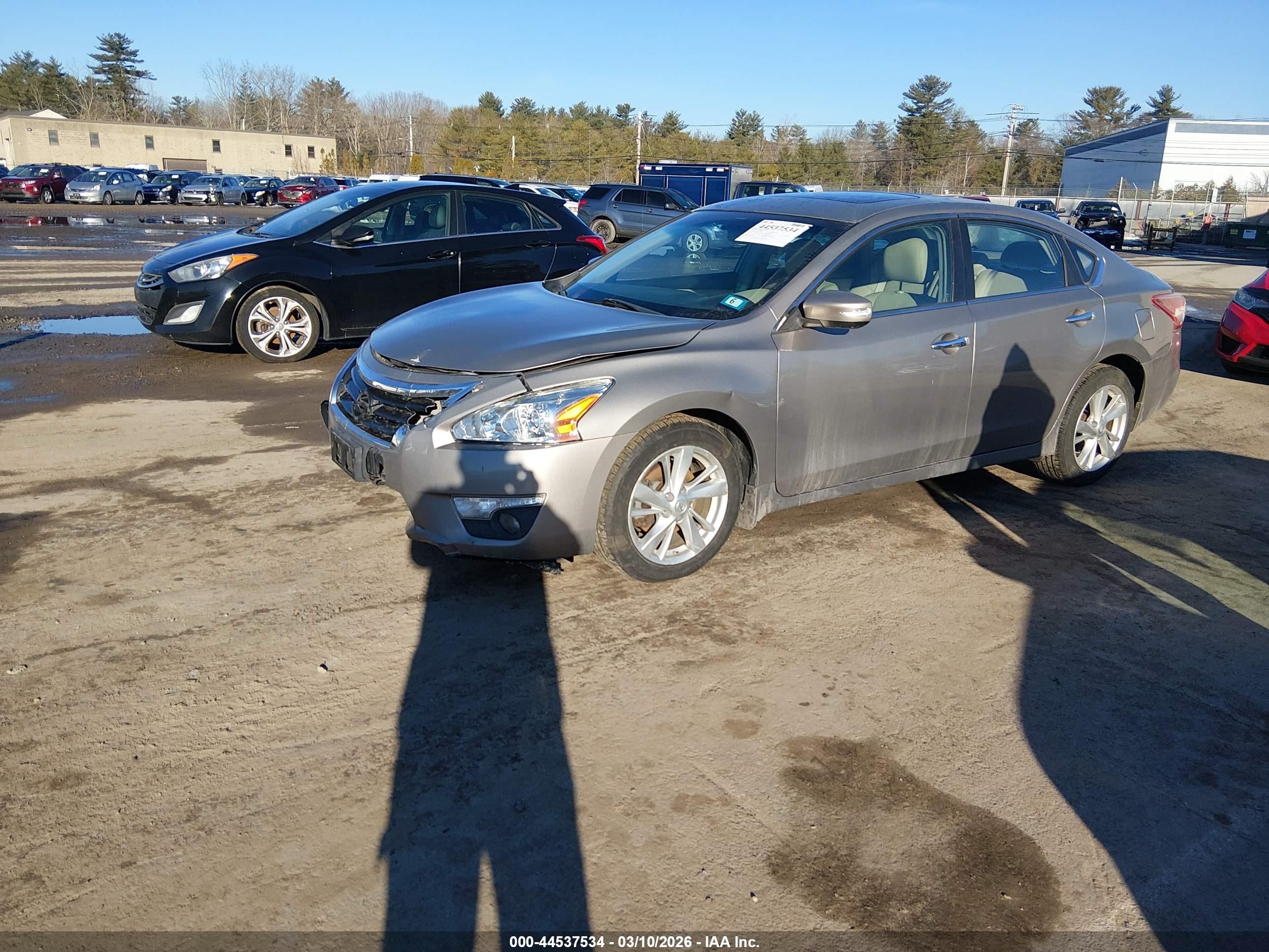 2013 Nissan Altima 2.5 Sl Gray vin: 1N4AL3AP8DC209103