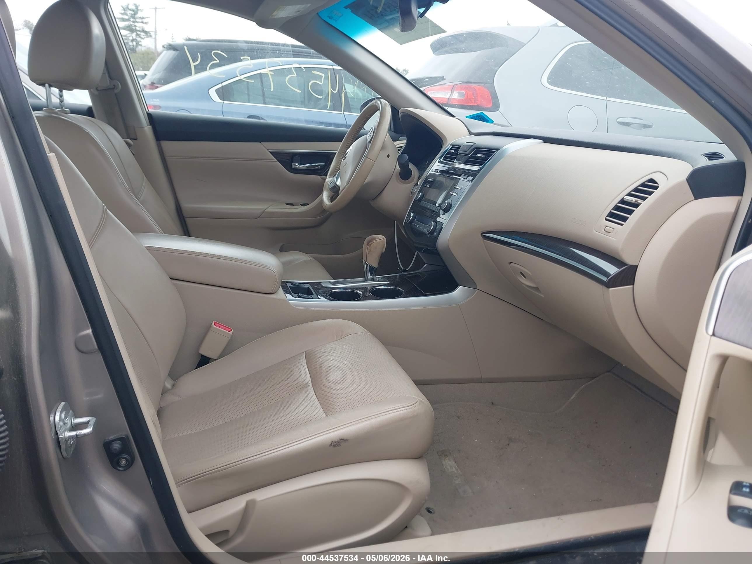 2013 Nissan Altima 2.5 Sl Gray vin: 1N4AL3AP8DC209103