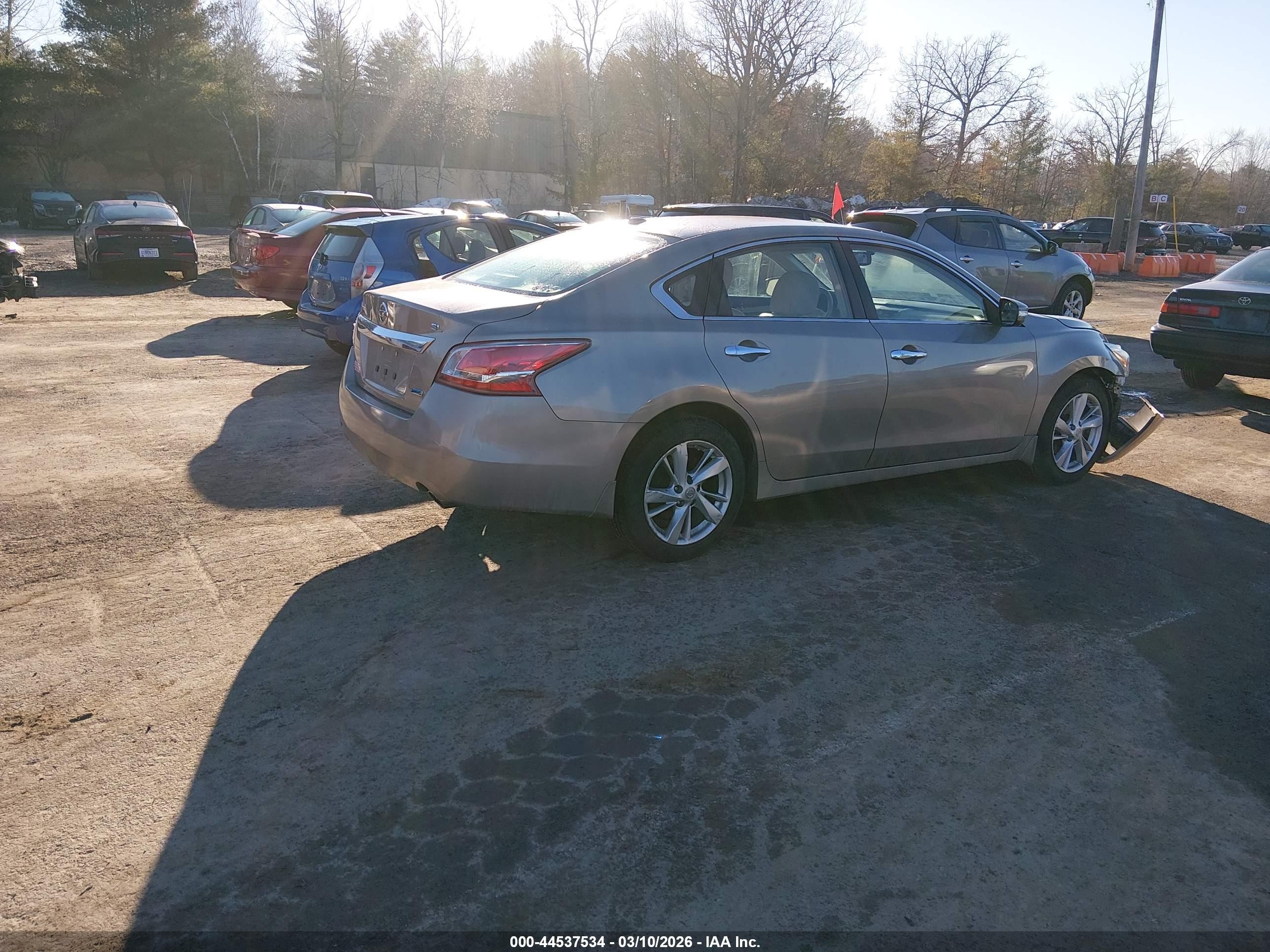 2013 Nissan Altima 2.5 Sl Gray vin: 1N4AL3AP8DC209103