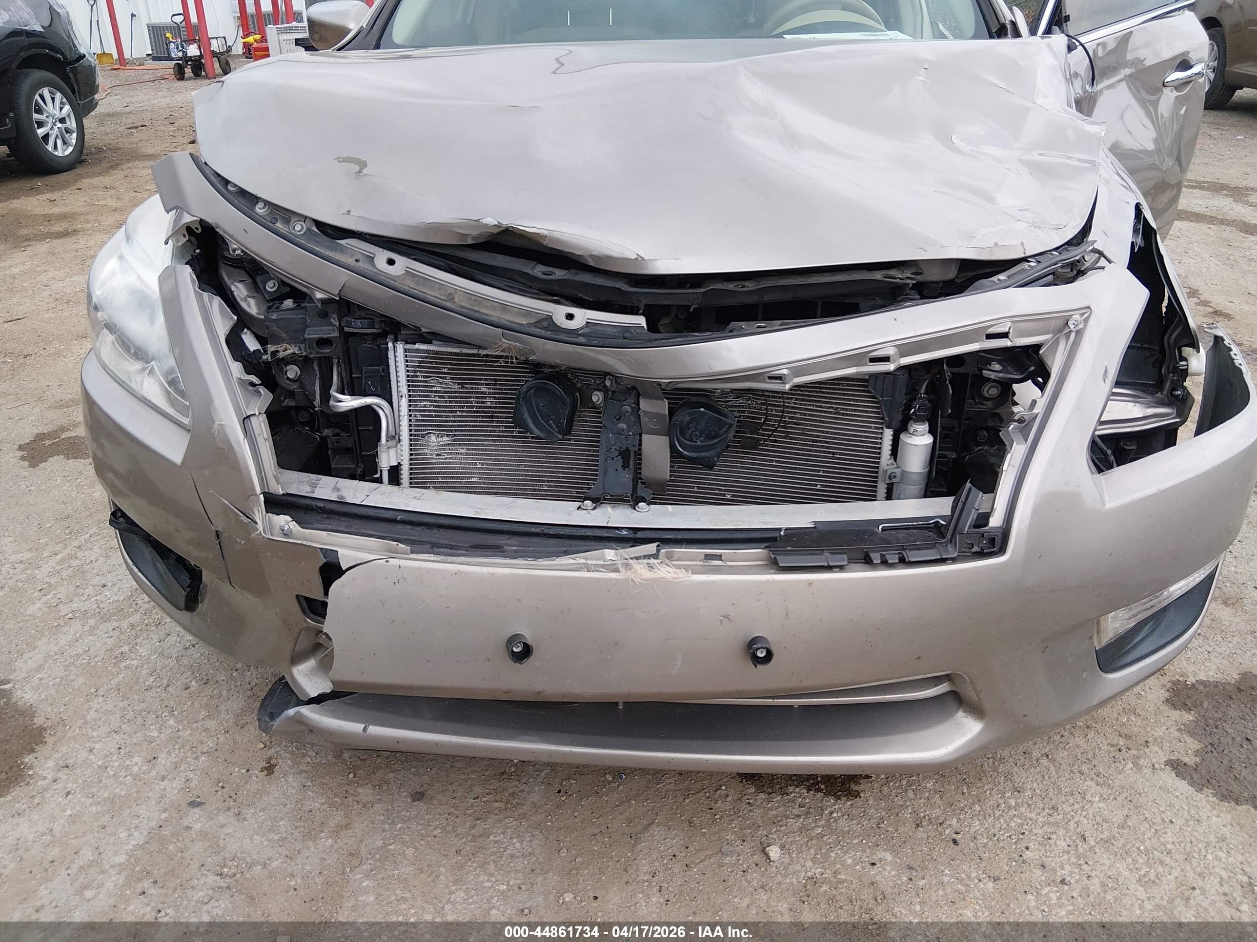 2013 Nissan Altima 2.5 Sv Tan vin: 1N4AL3AP8DC237628