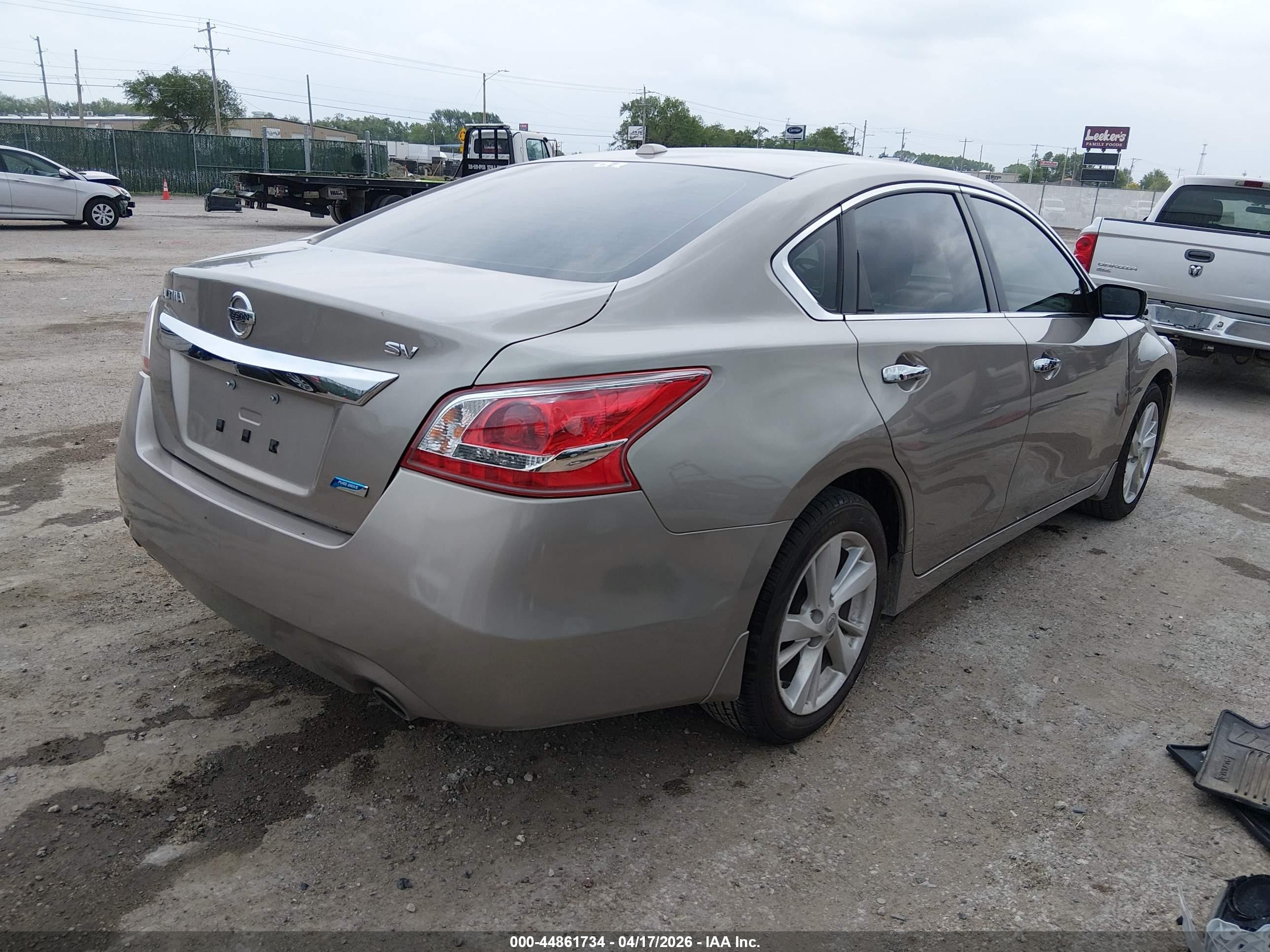 2013 Nissan Altima 2.5 Sv Tan vin: 1N4AL3AP8DC237628