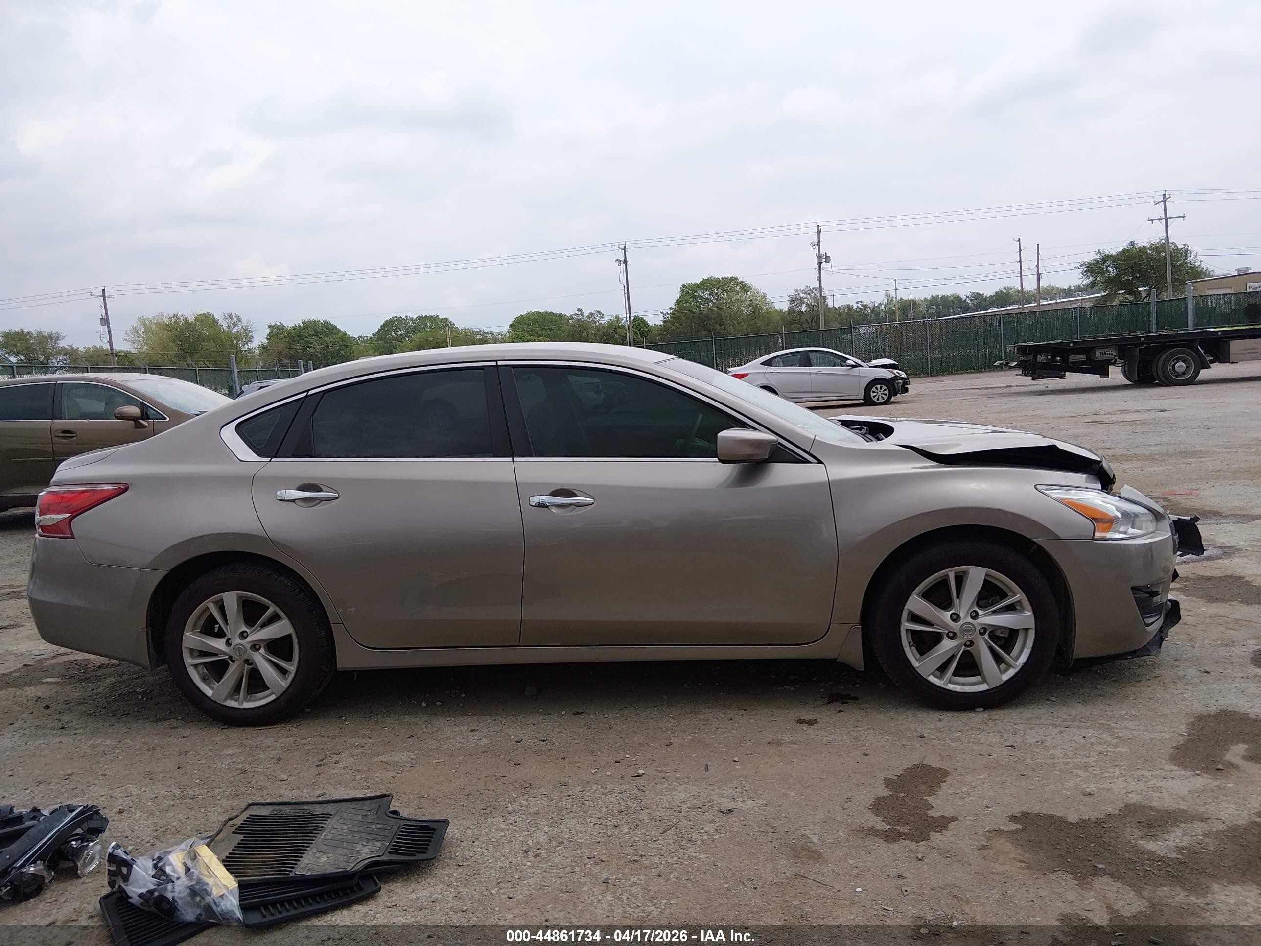 2013 Nissan Altima 2.5 Sv Tan vin: 1N4AL3AP8DC237628