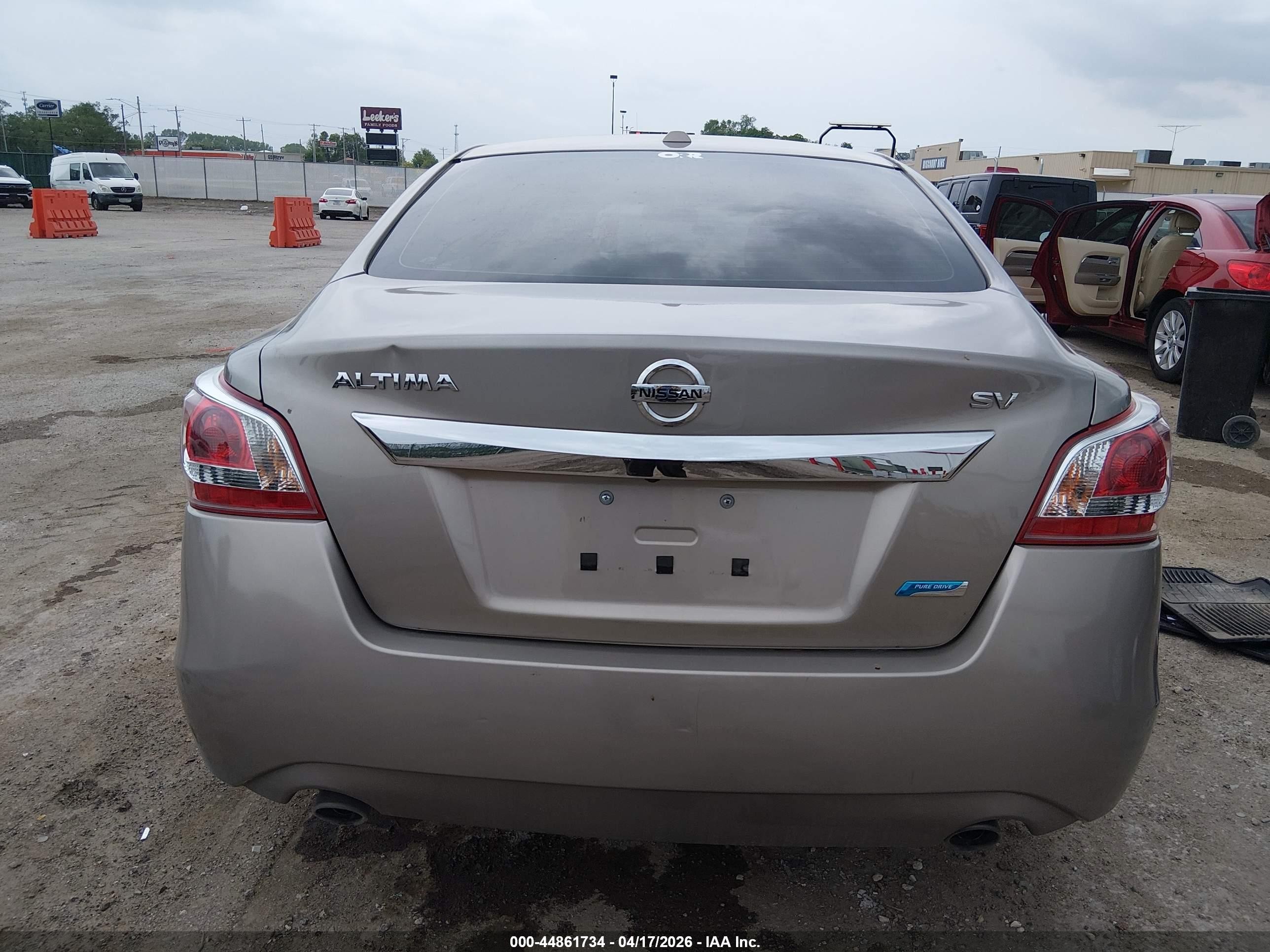 2013 Nissan Altima 2.5 Sv Tan vin: 1N4AL3AP8DC237628