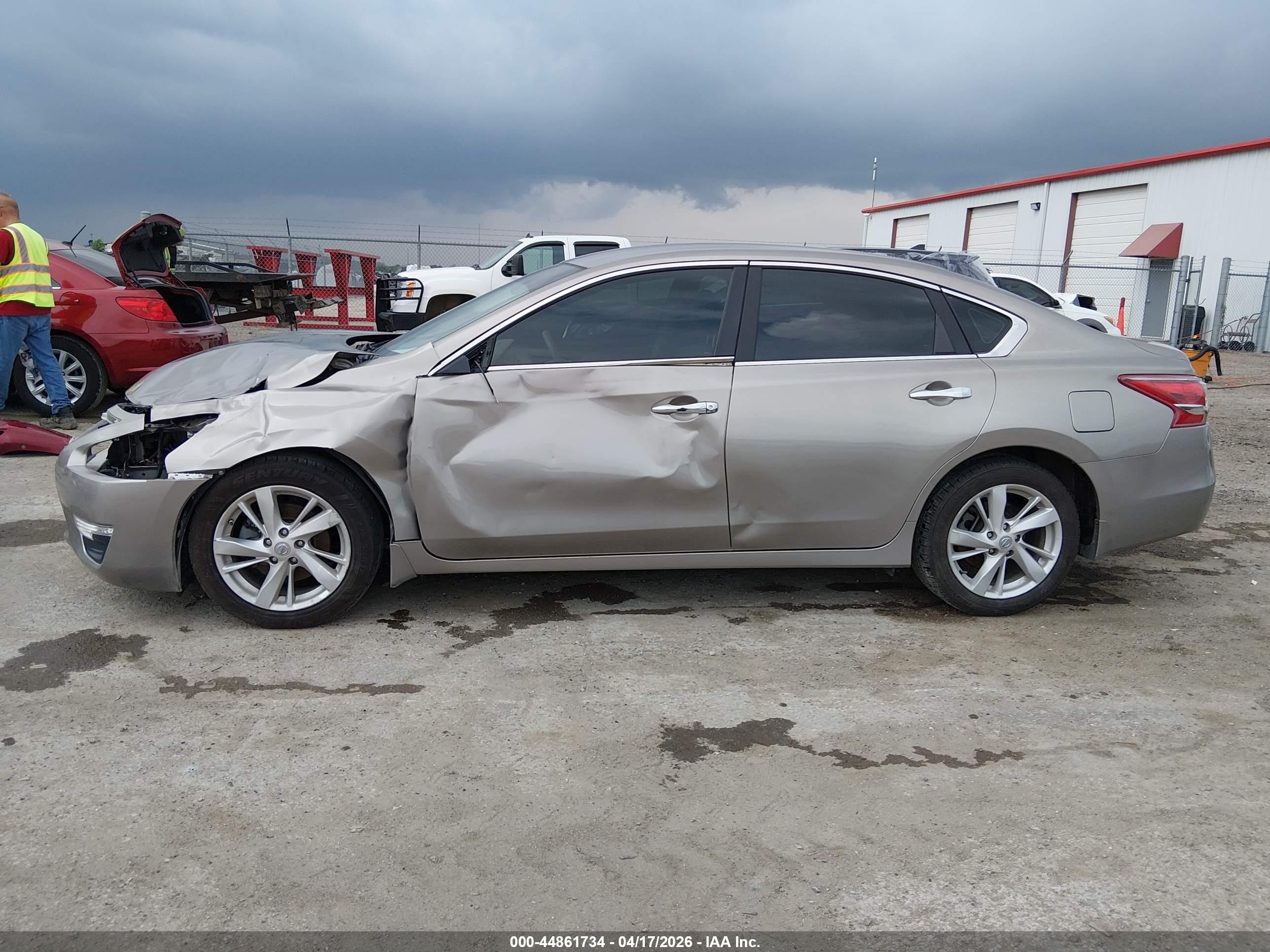 2013 Nissan Altima 2.5 Sv Tan vin: 1N4AL3AP8DC237628