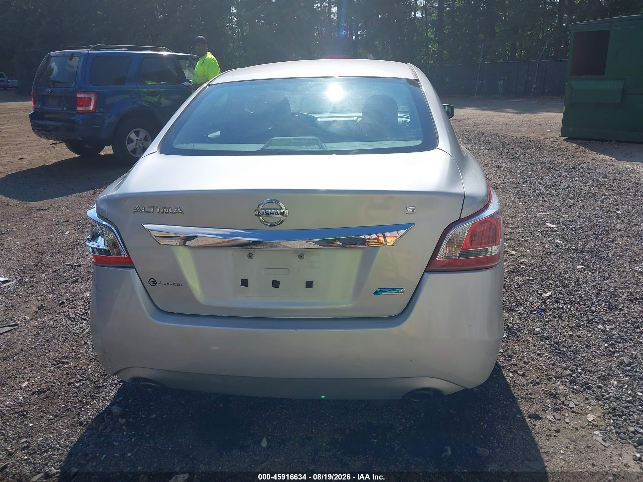 2013 Nissan Altima 2.5 S Silver vin: 1N4AL3AP8DC240660